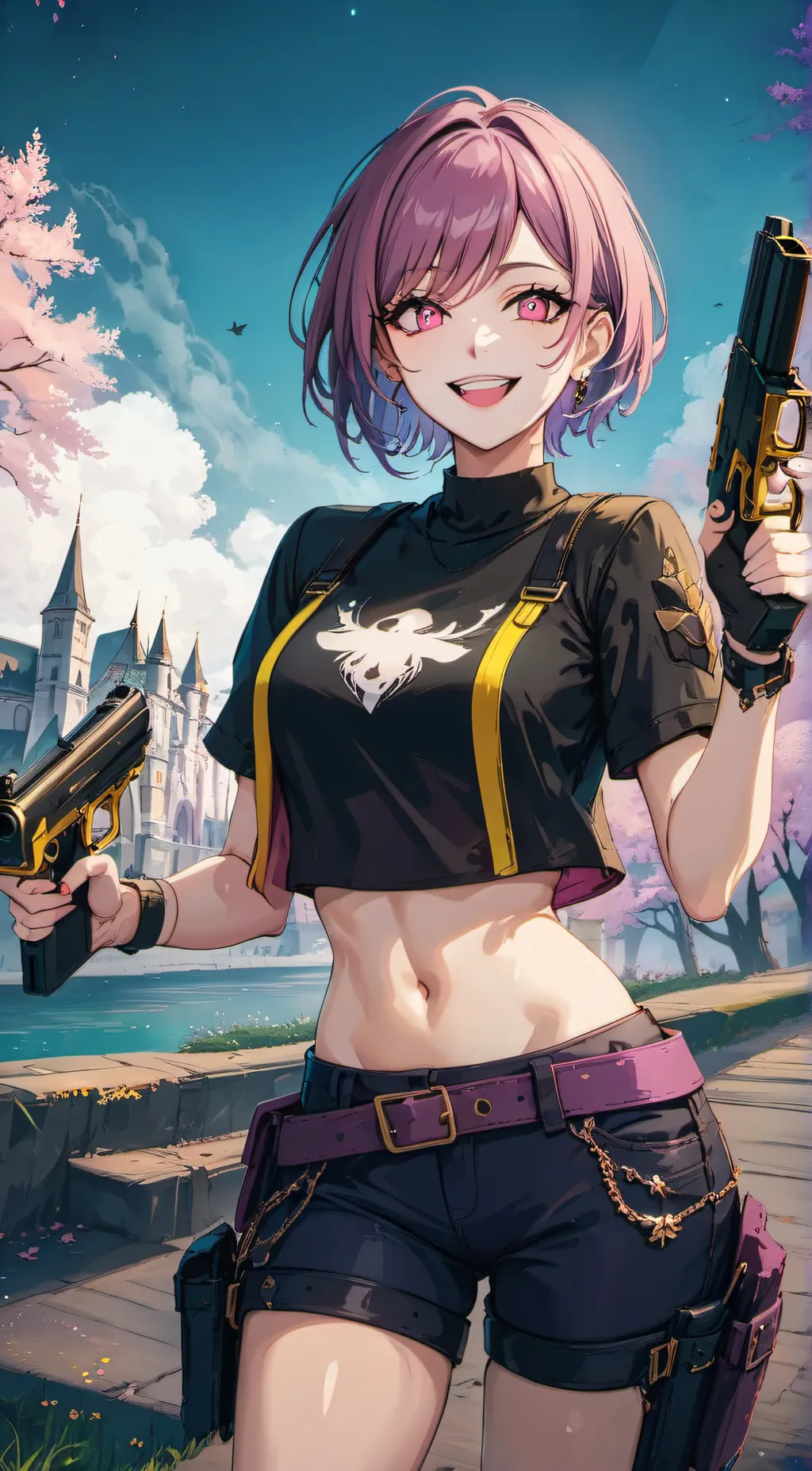 ai character: Mina background