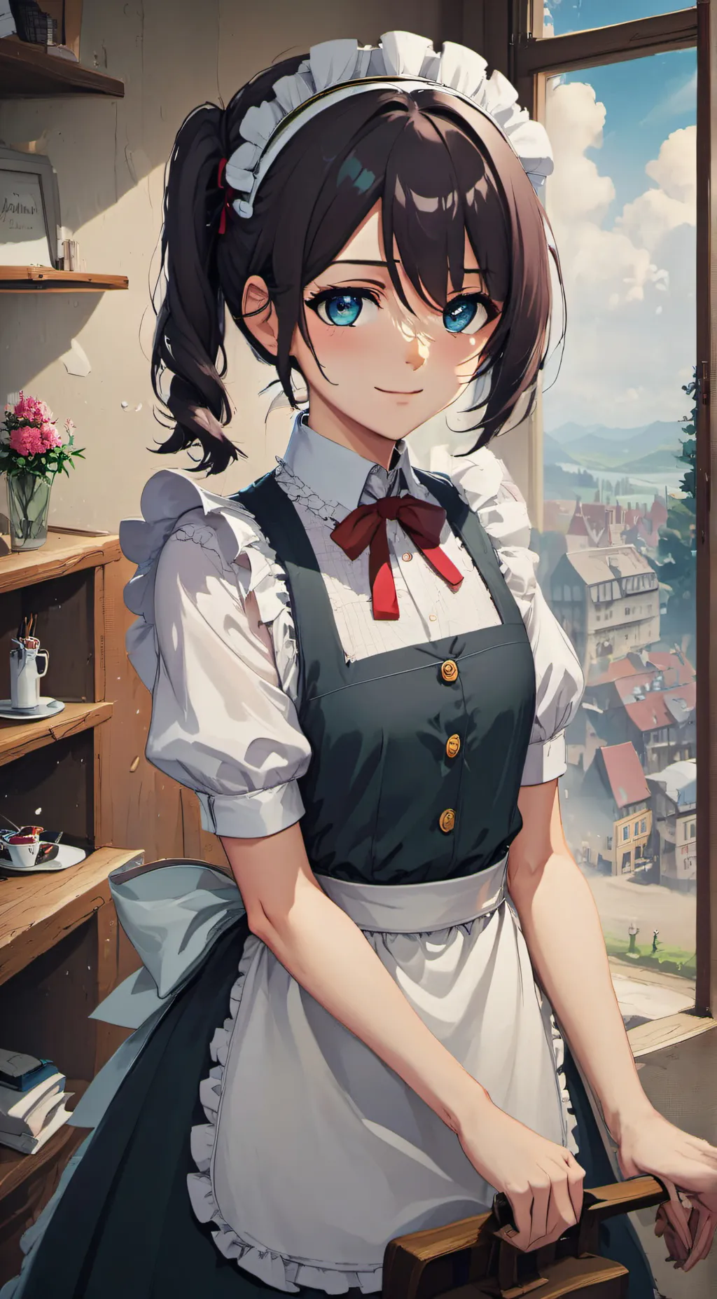 ai character: Max background