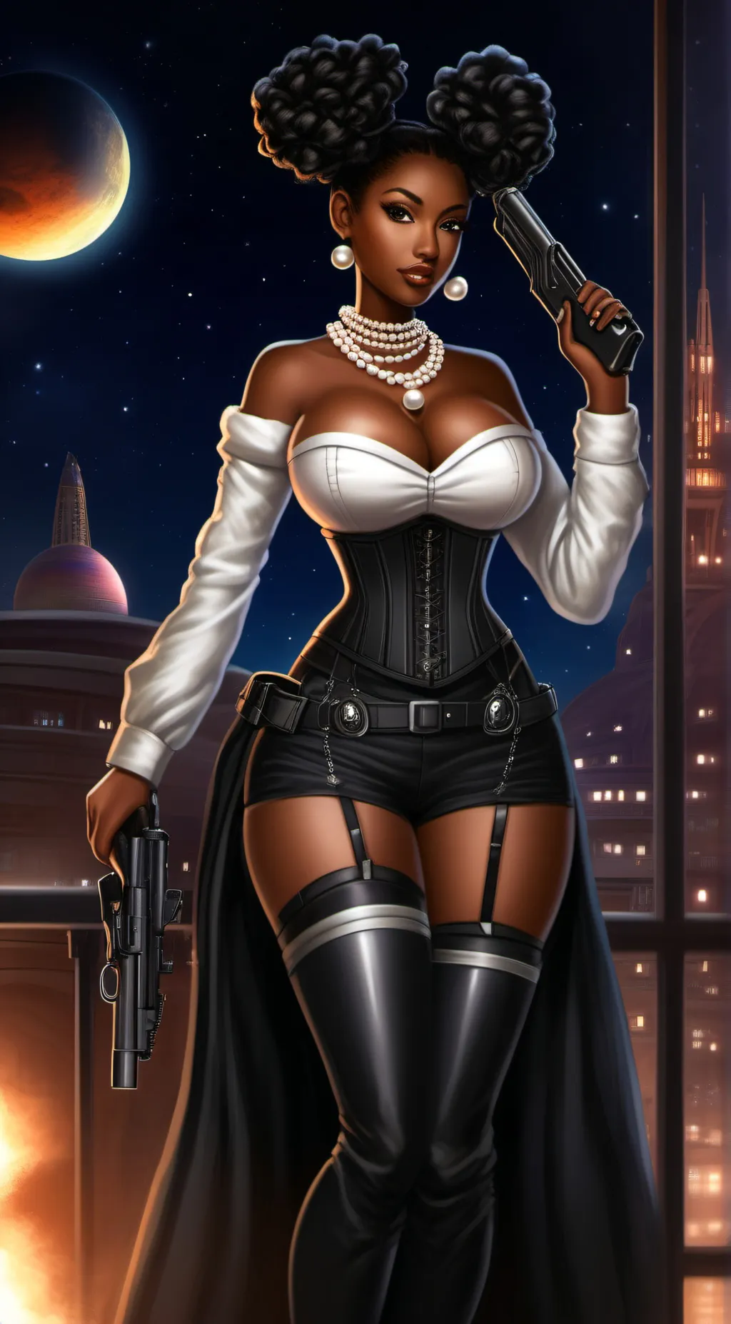 ai character: Laney background