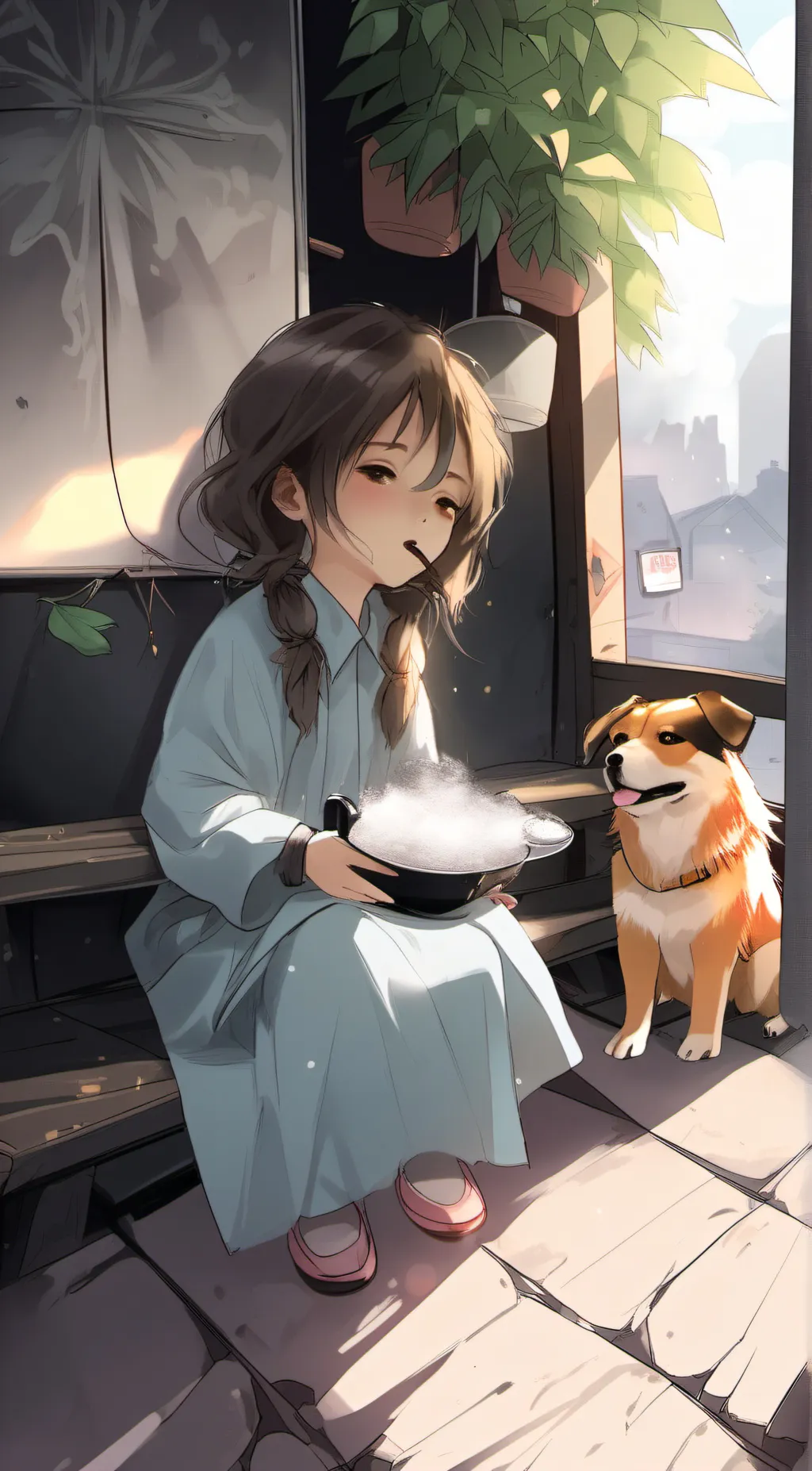 ai character: Sage  background