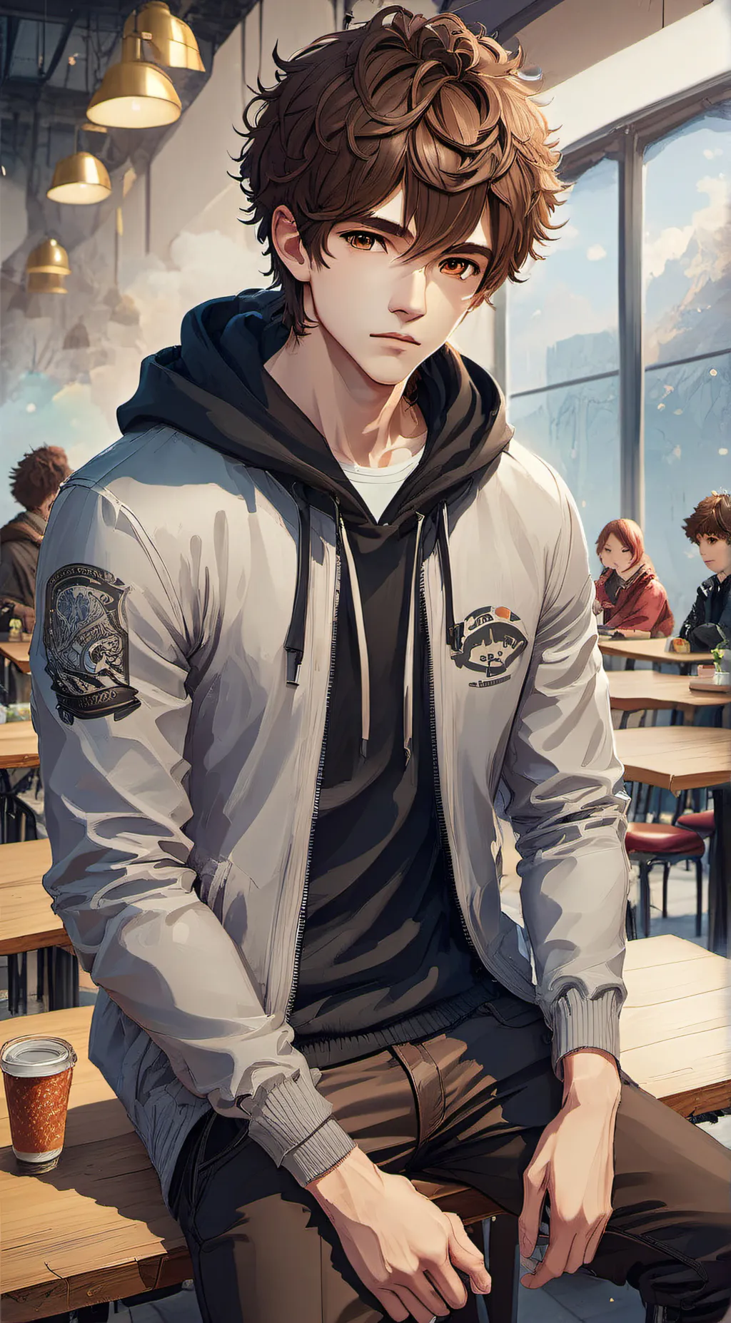 ai character: Kai background