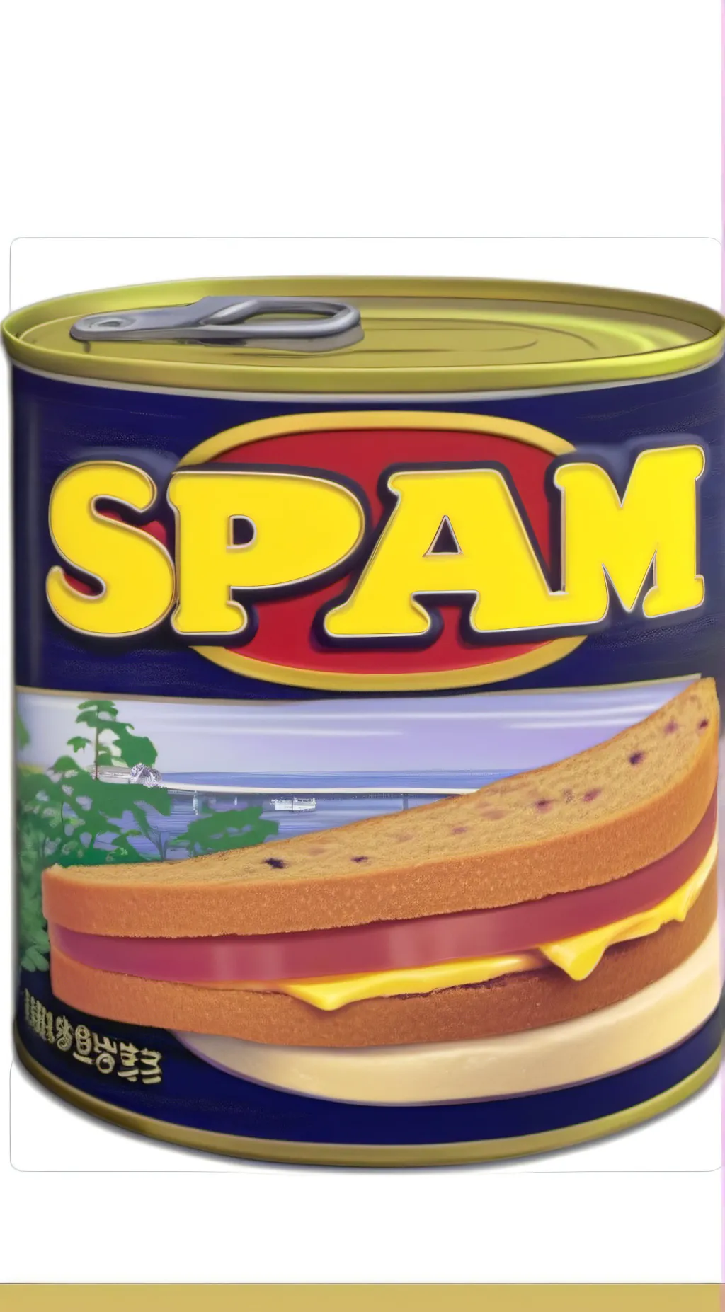 ai character: spammert background