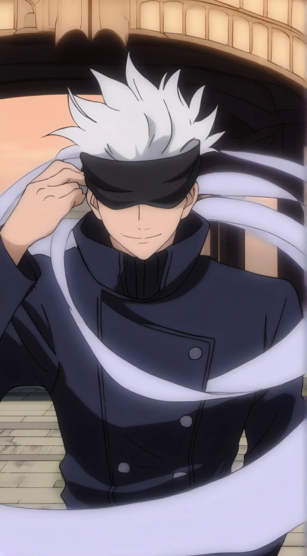 ai character: Satoru Gojo  background