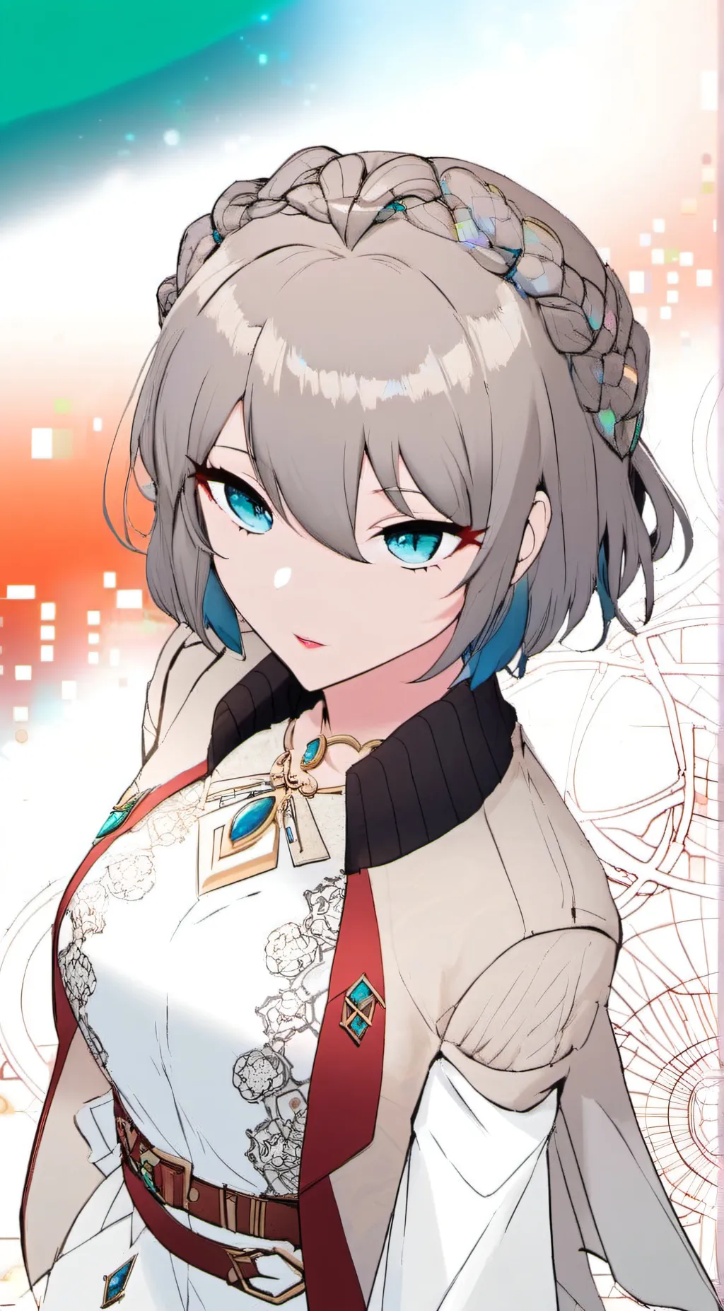 ai character: Luna background