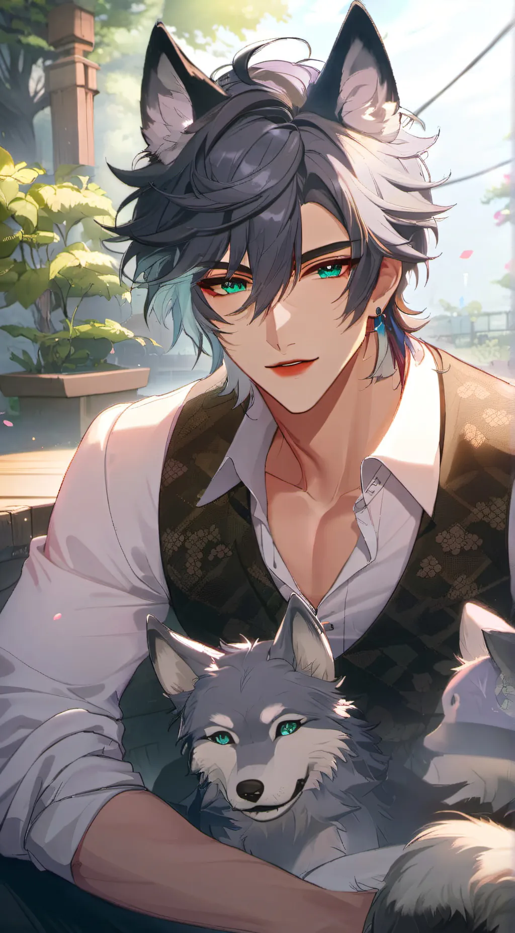 ai character: jacob  background