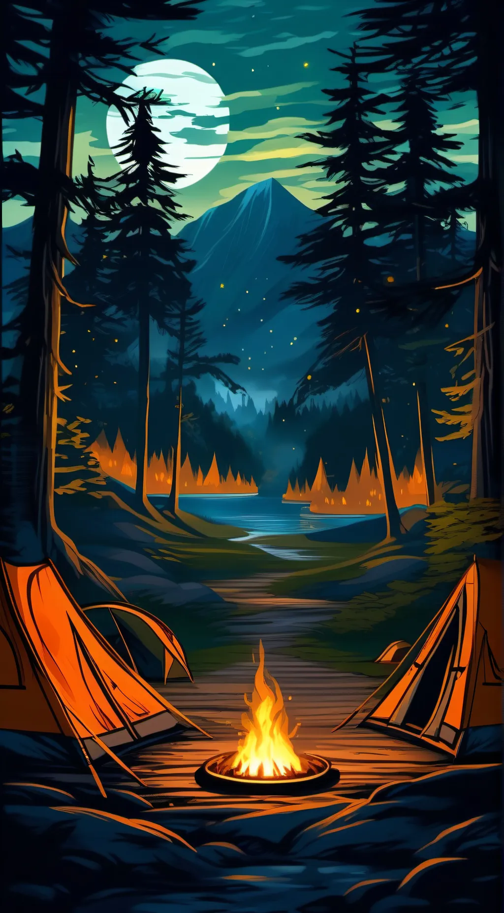 ai character: CHB background