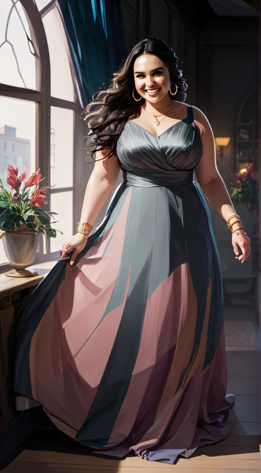 ai character: Jasmine background