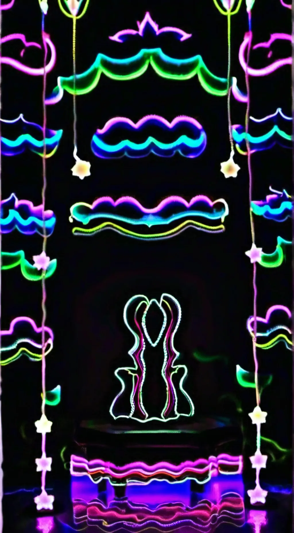 ai character: Winter background