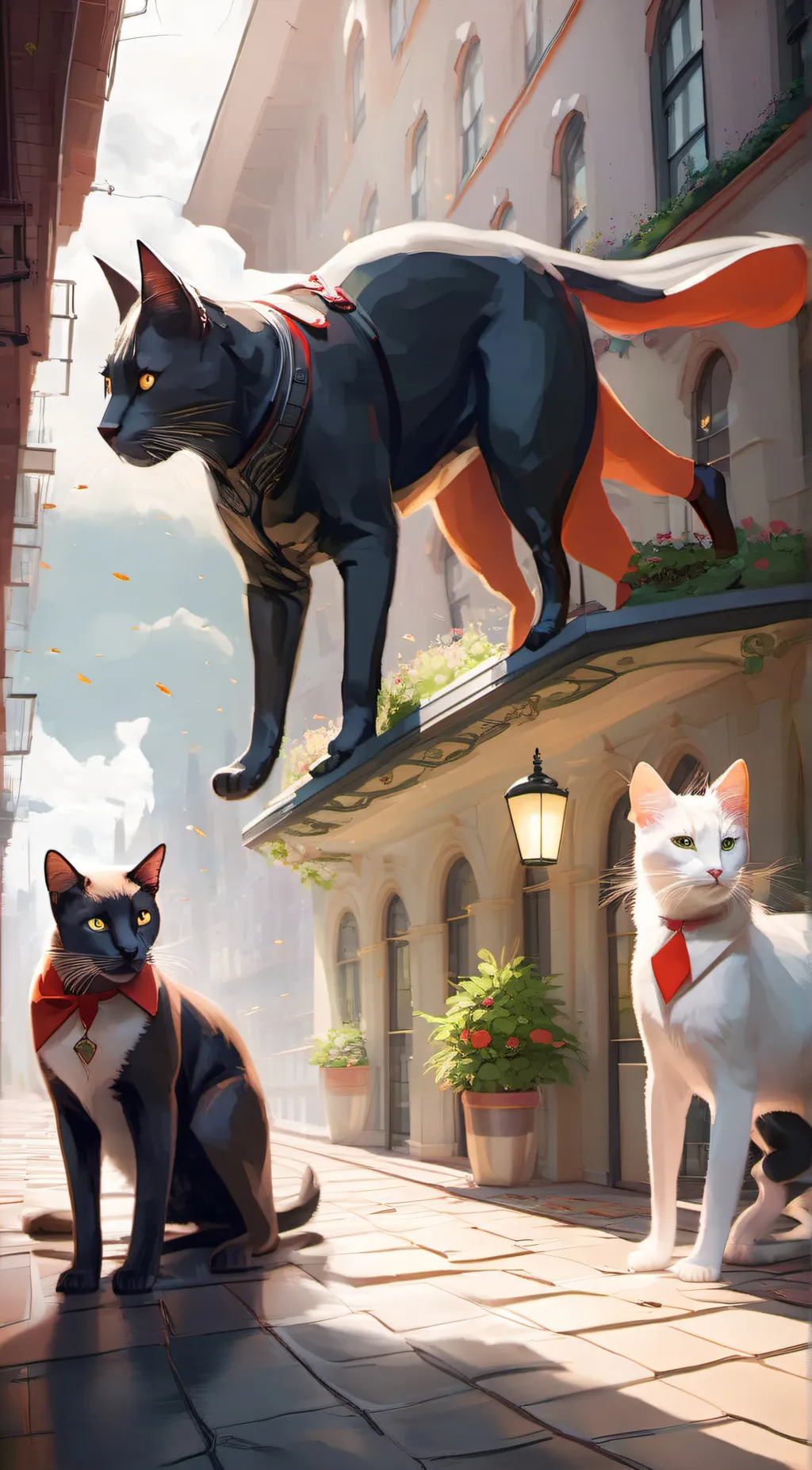 ai character: copycat background