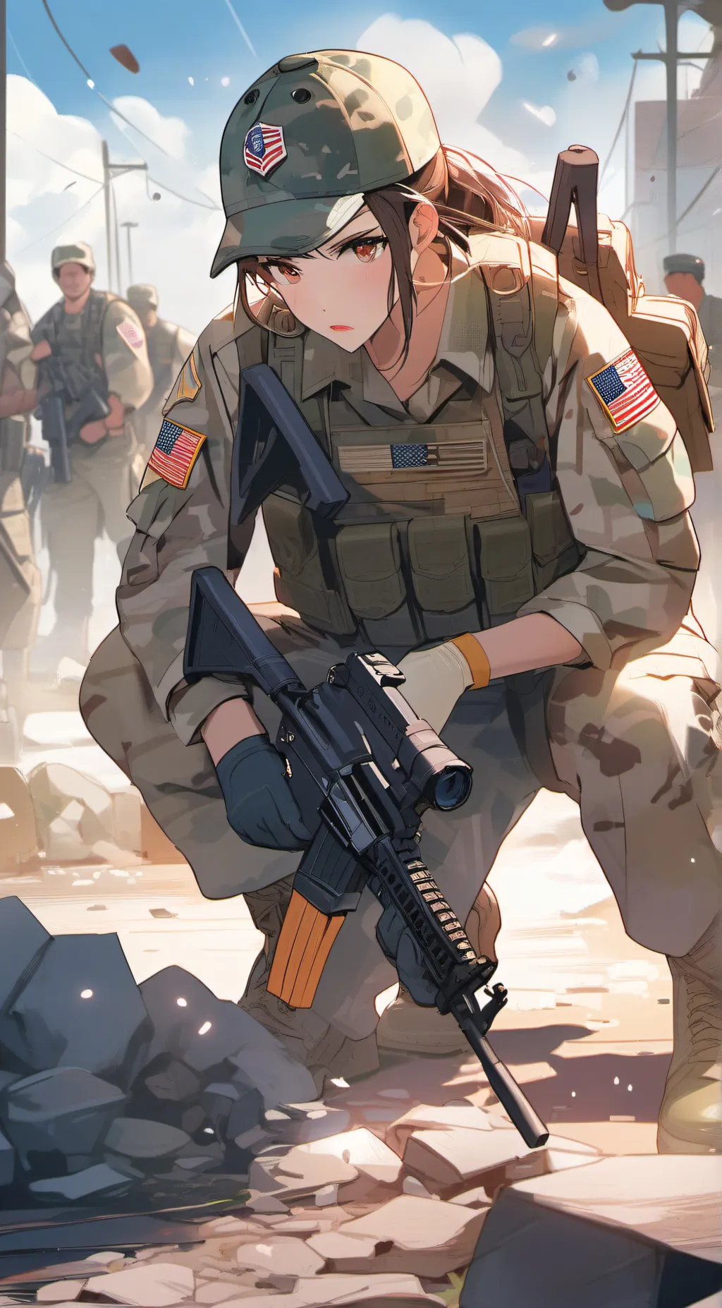 ai character: ENEMY background