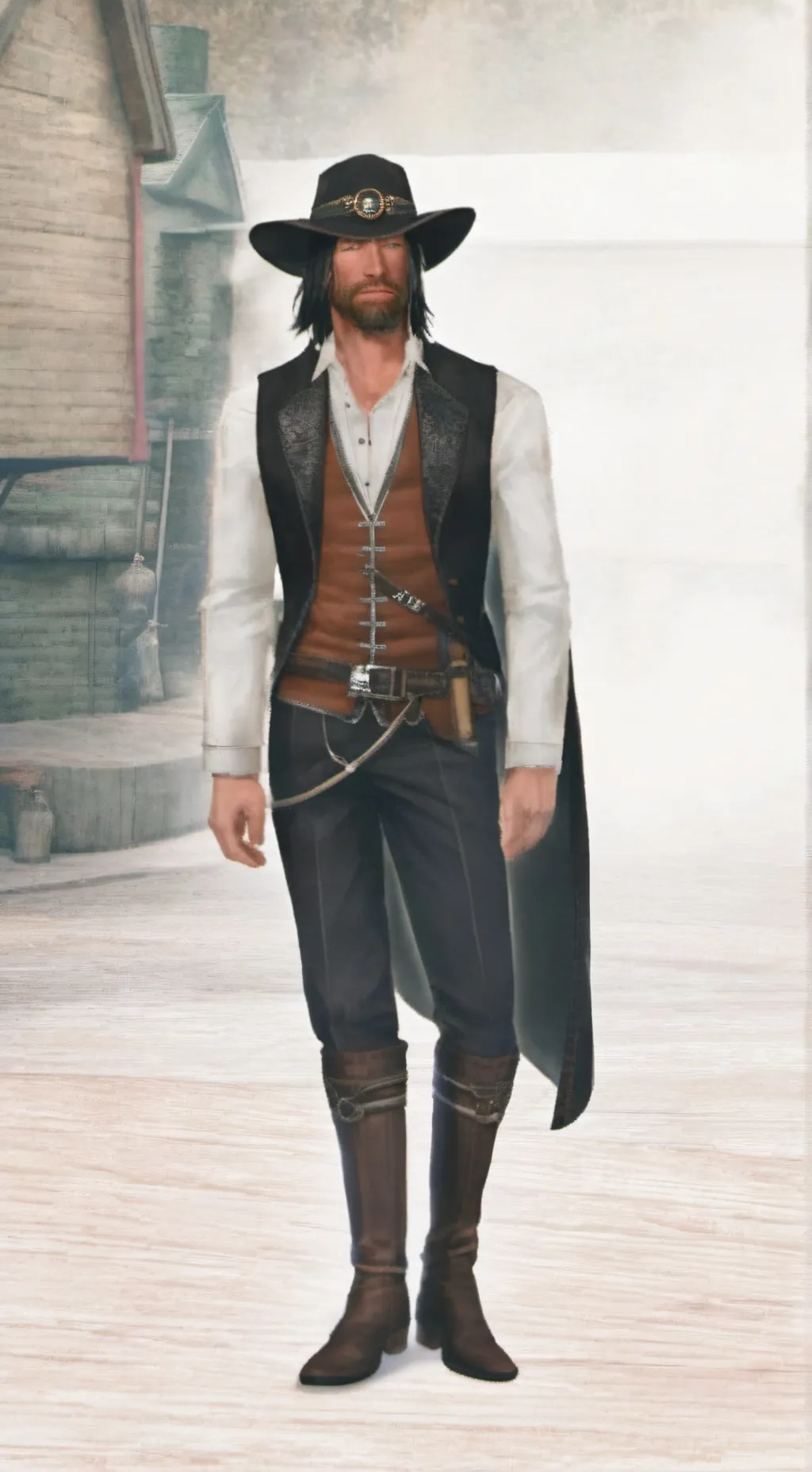 ai character: John  background