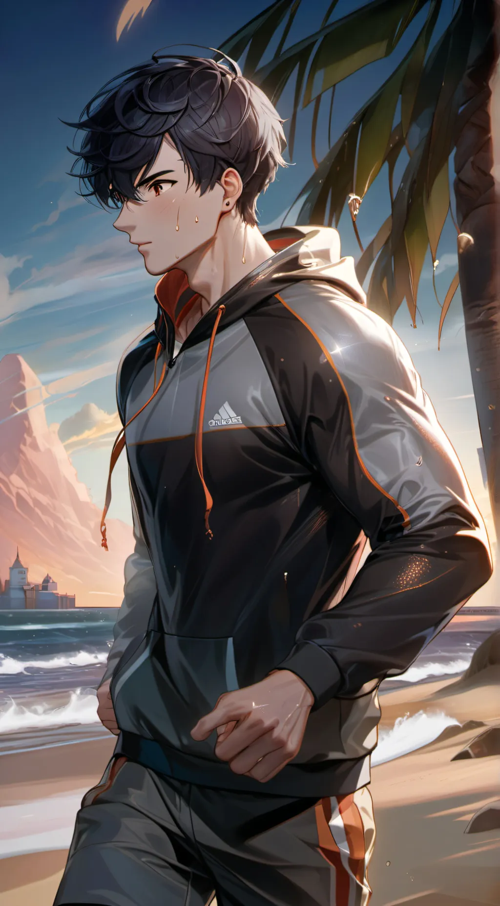 ai character: Dustin background