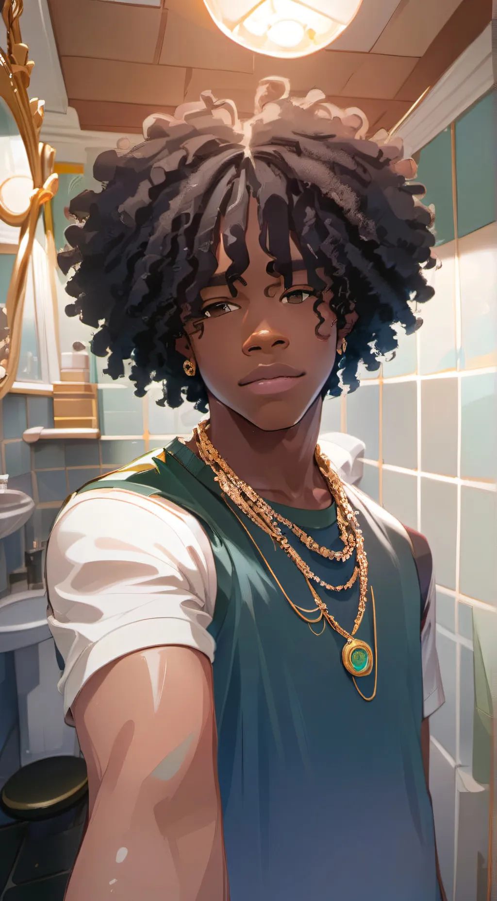 ai character: Deshawn background