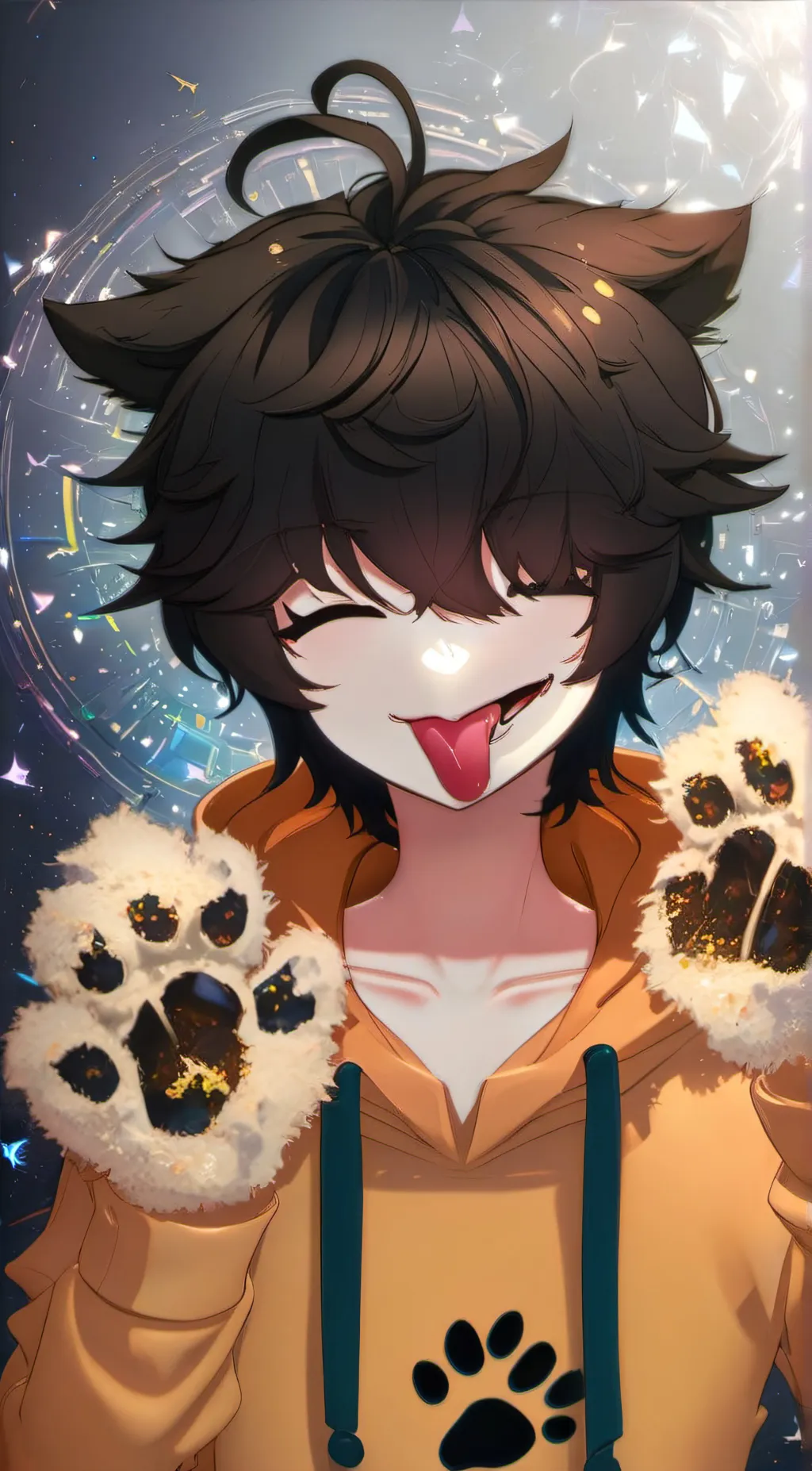 ai character: Lucas☆ background