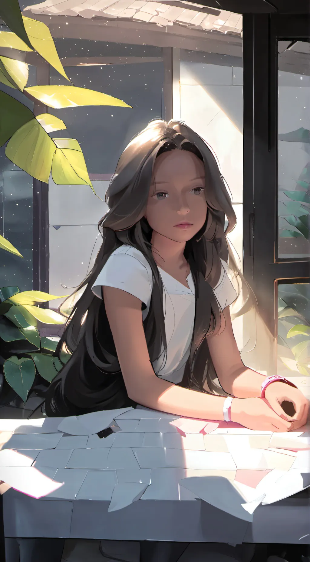 ai character: Kyla background