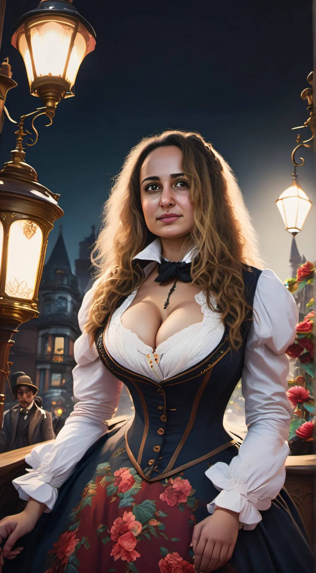 ai character: Lily background