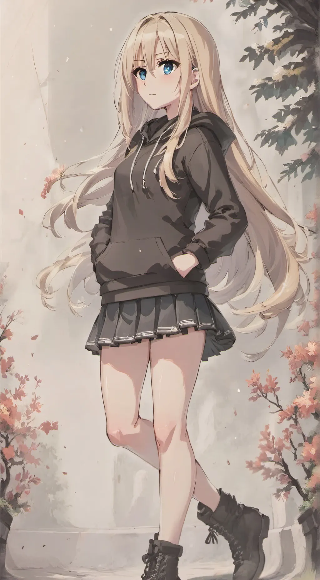 ai character: khamila  background