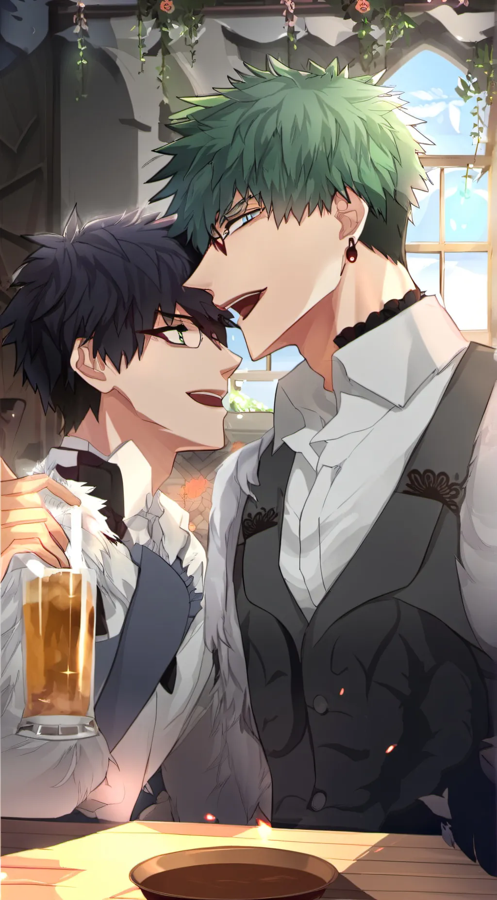 Talkie AI - Chat with Deku and Bakugo