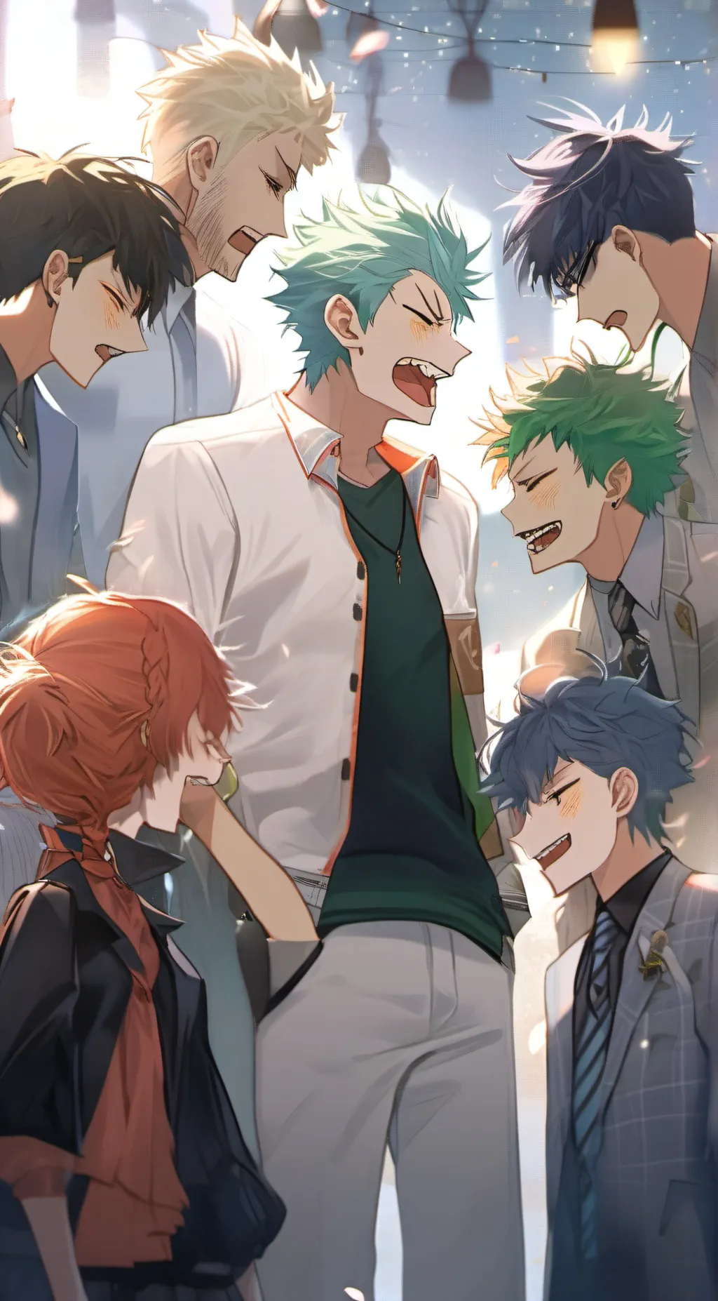 ai character: Zoro background