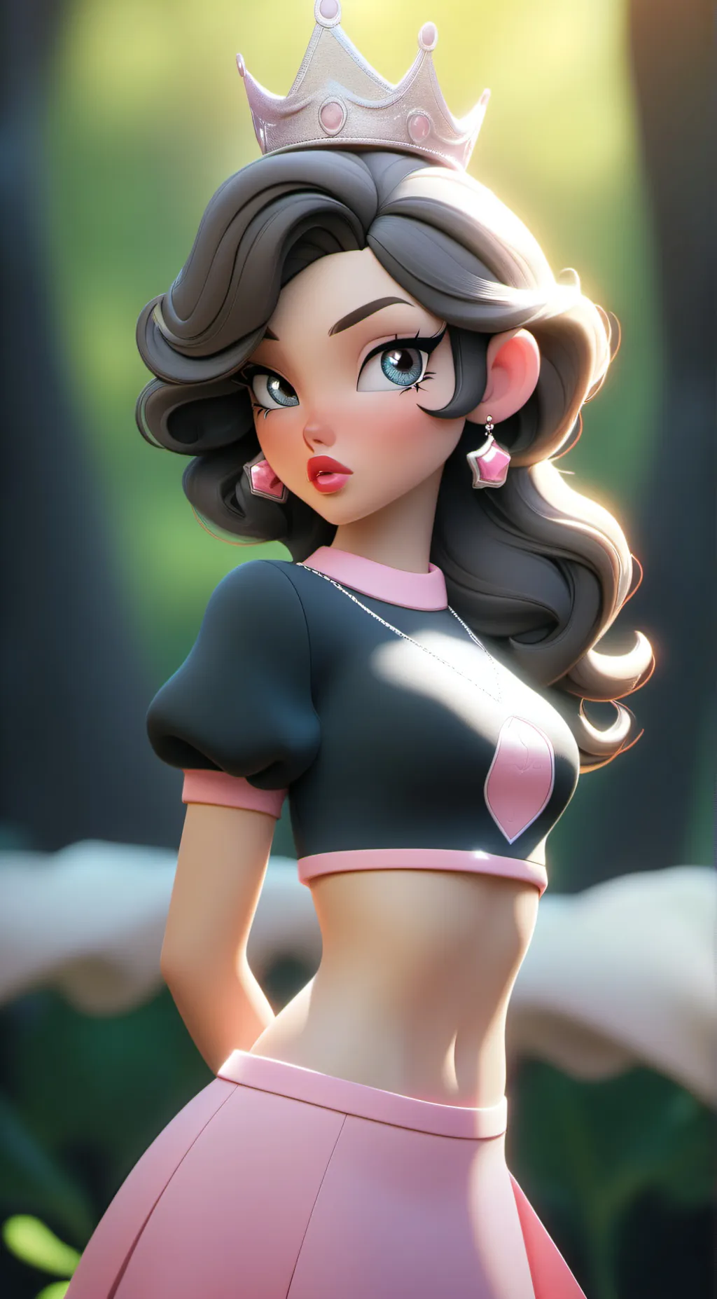 ai character: Princess Lilly background