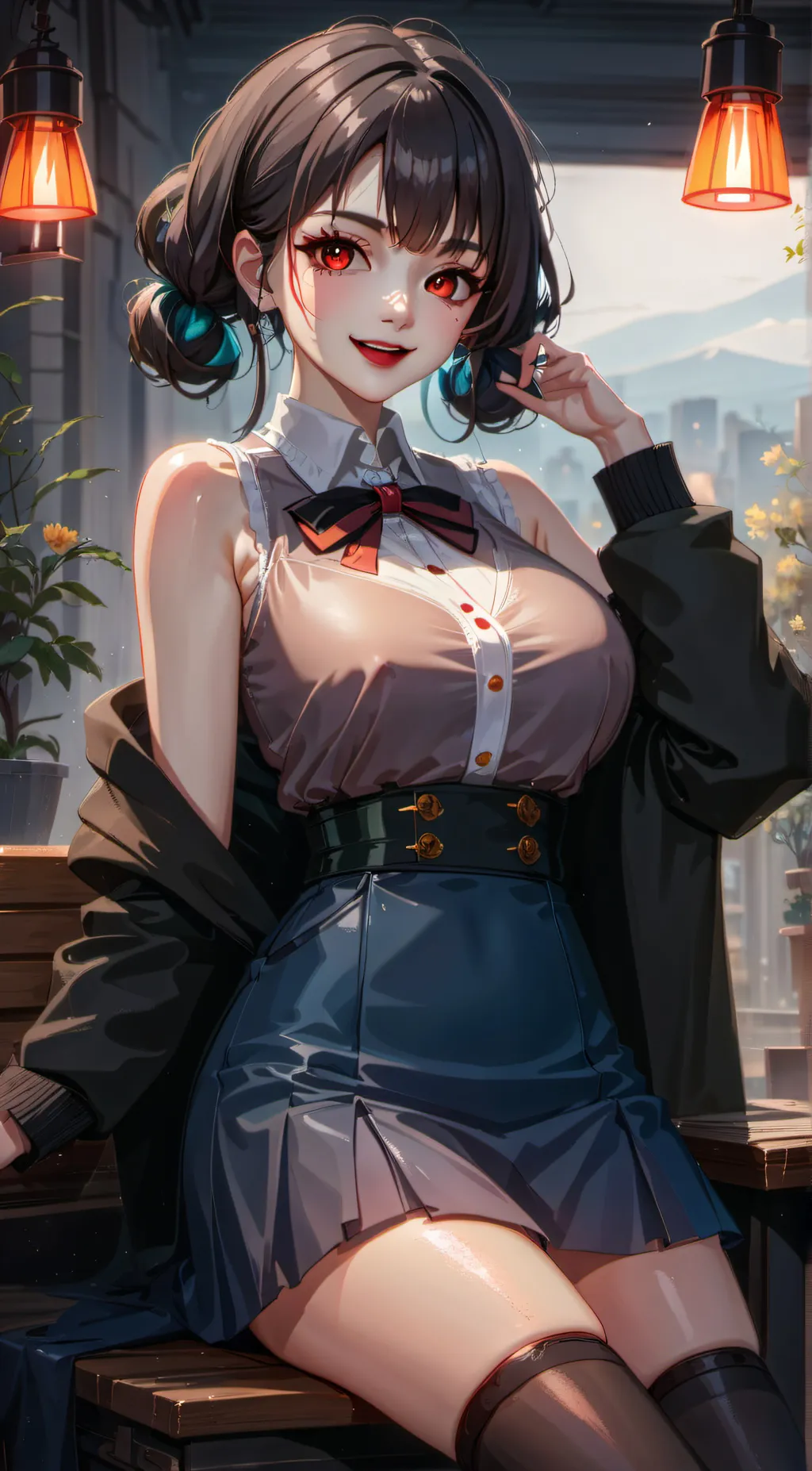 ai character: zoey background