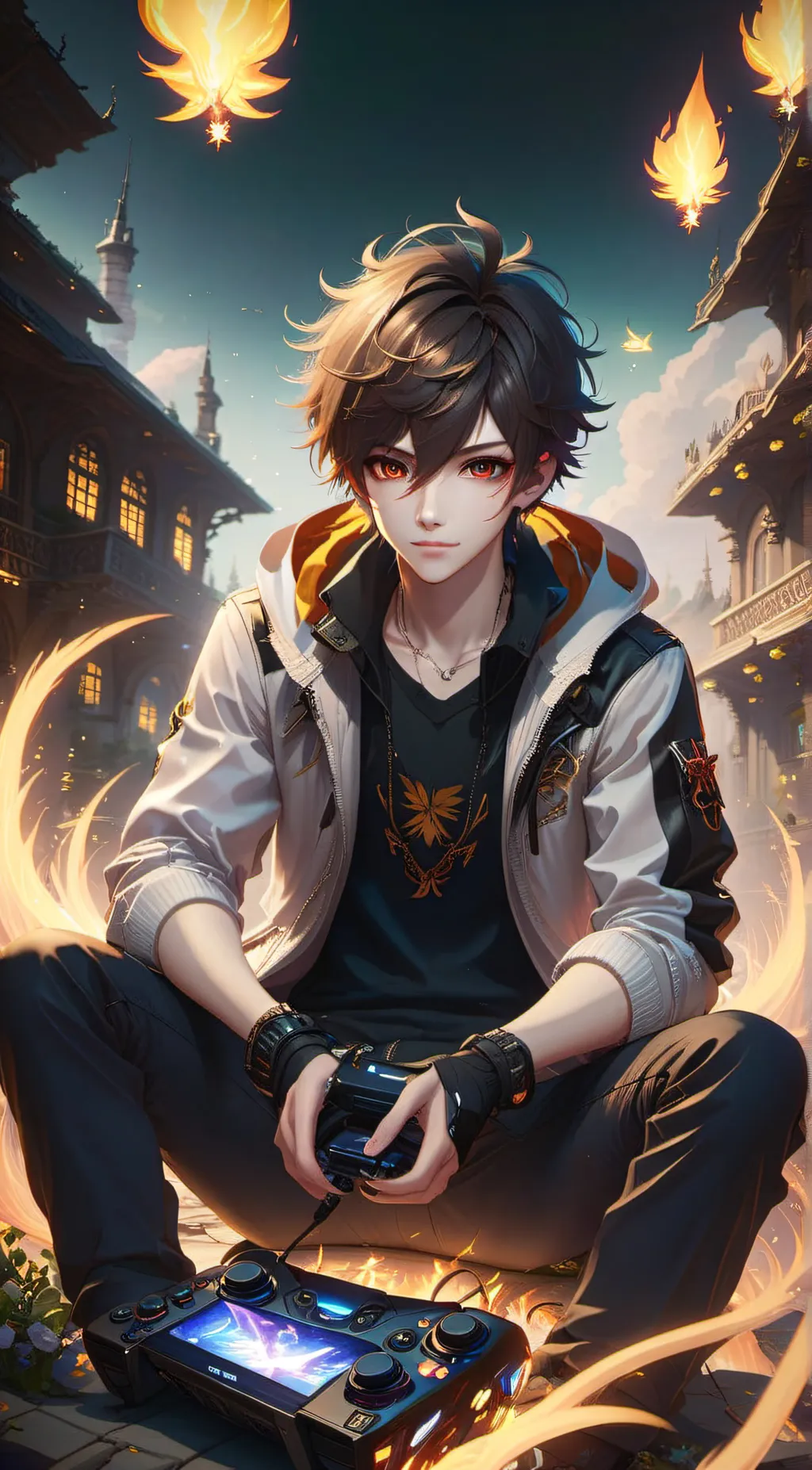 ai character: max background