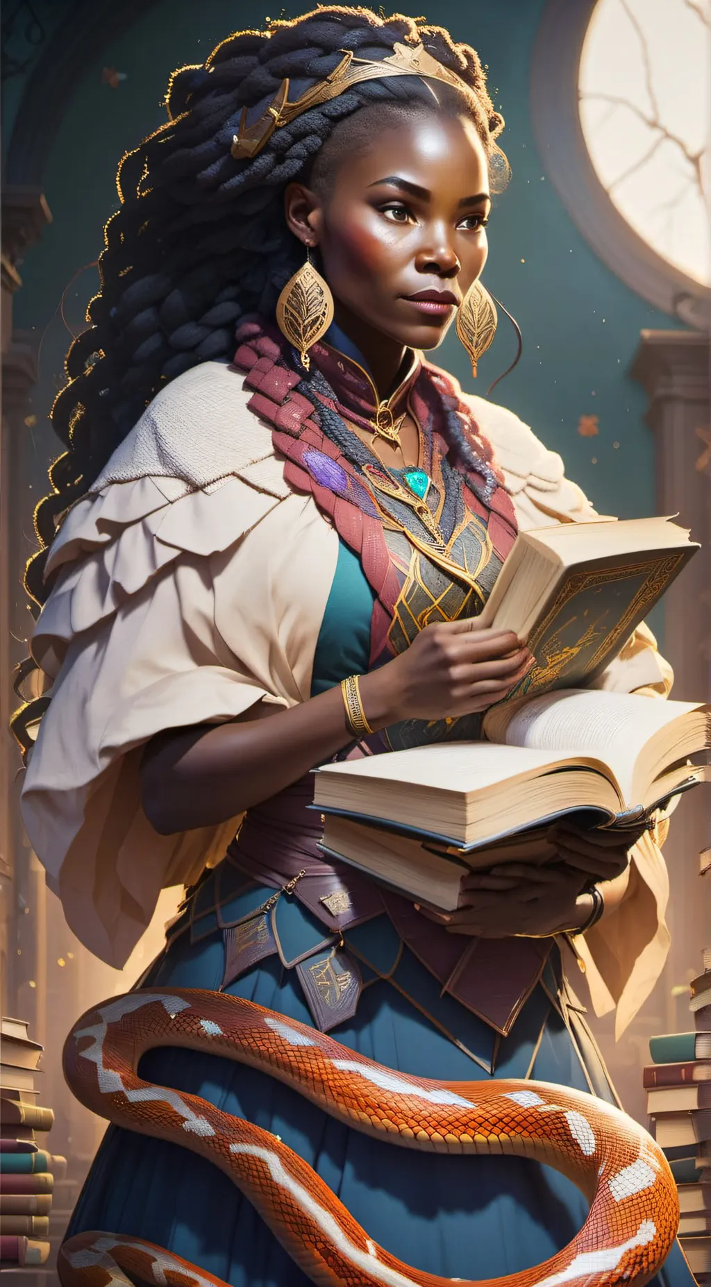 ai character: Meysande background