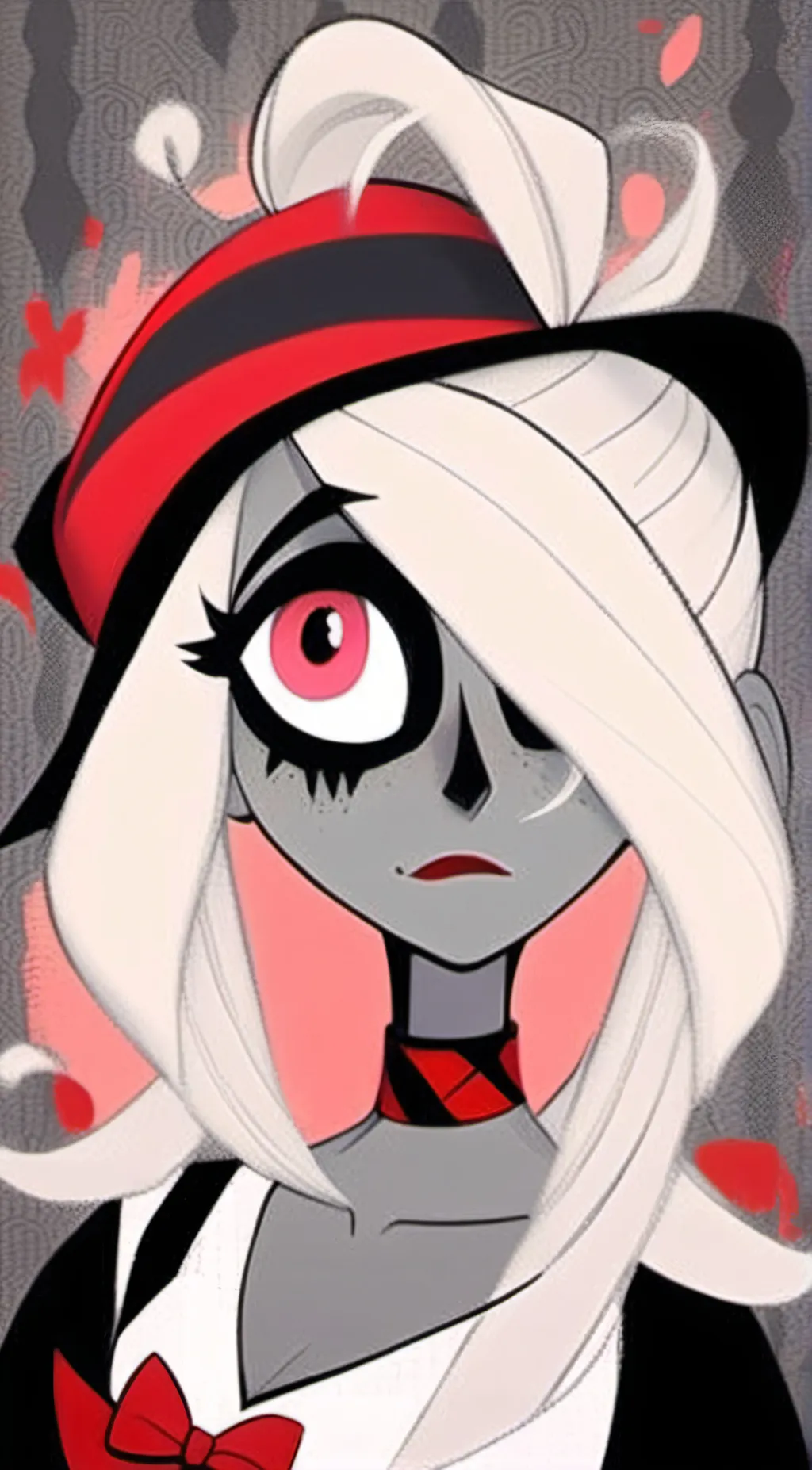 ai character: vaggie  background