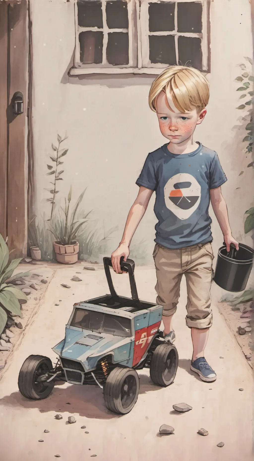 ai character: Timmy background