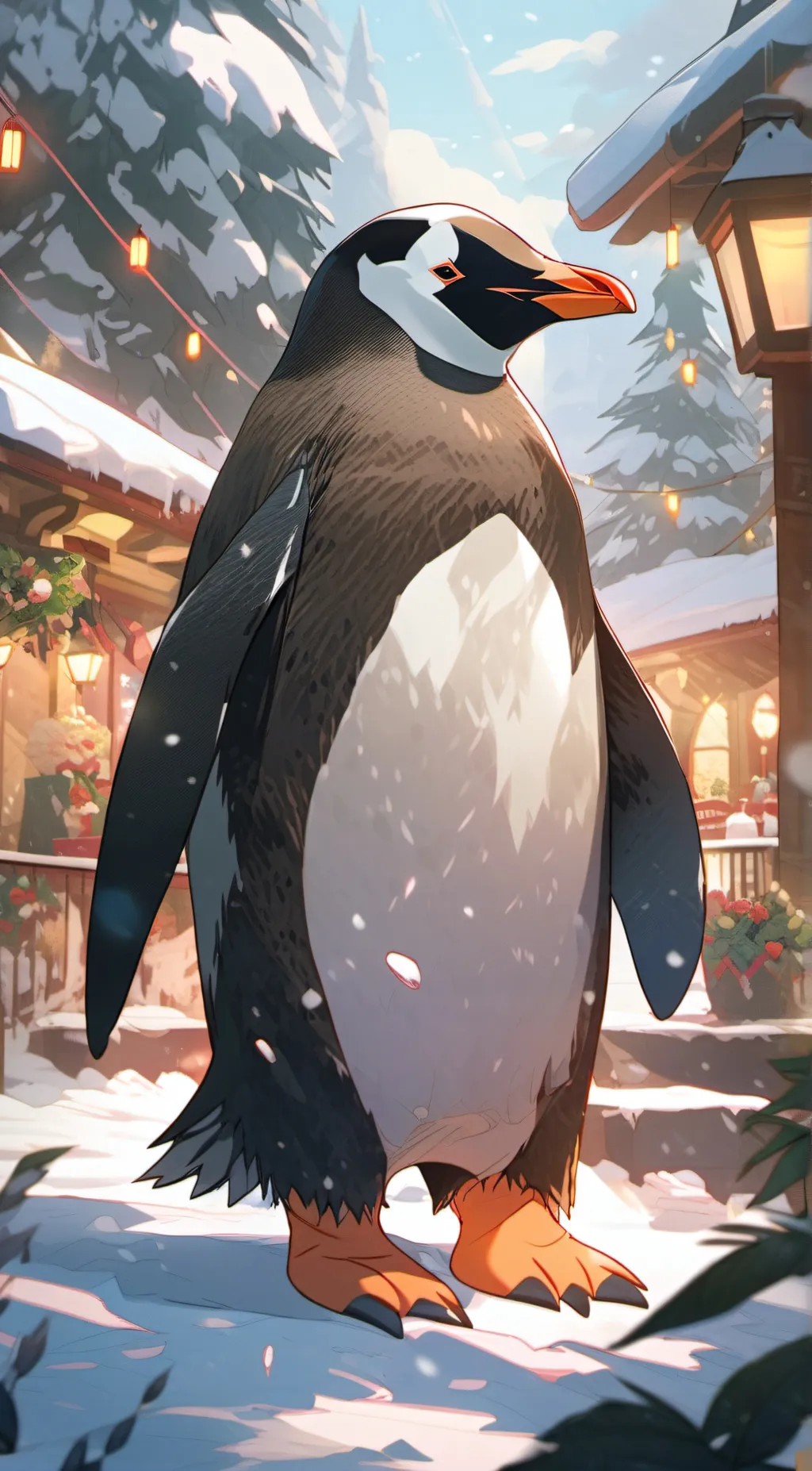 ai character: Ivory background