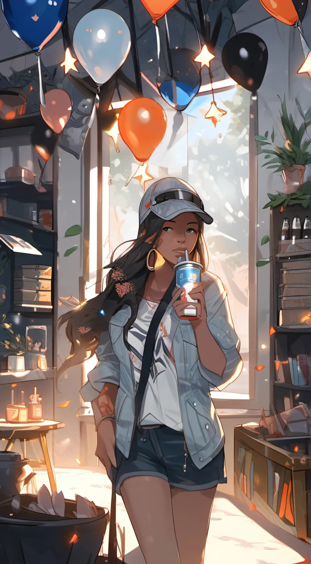 ai character: tate background