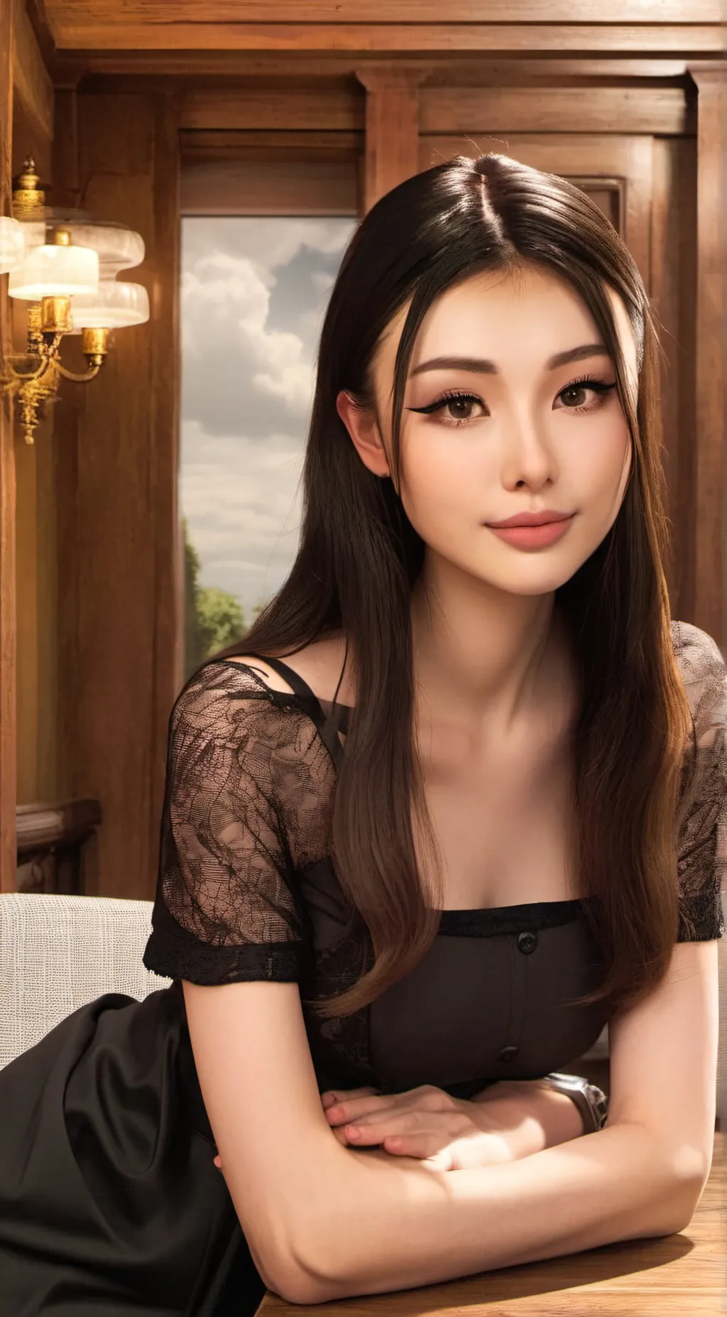 ai character: Amelia background