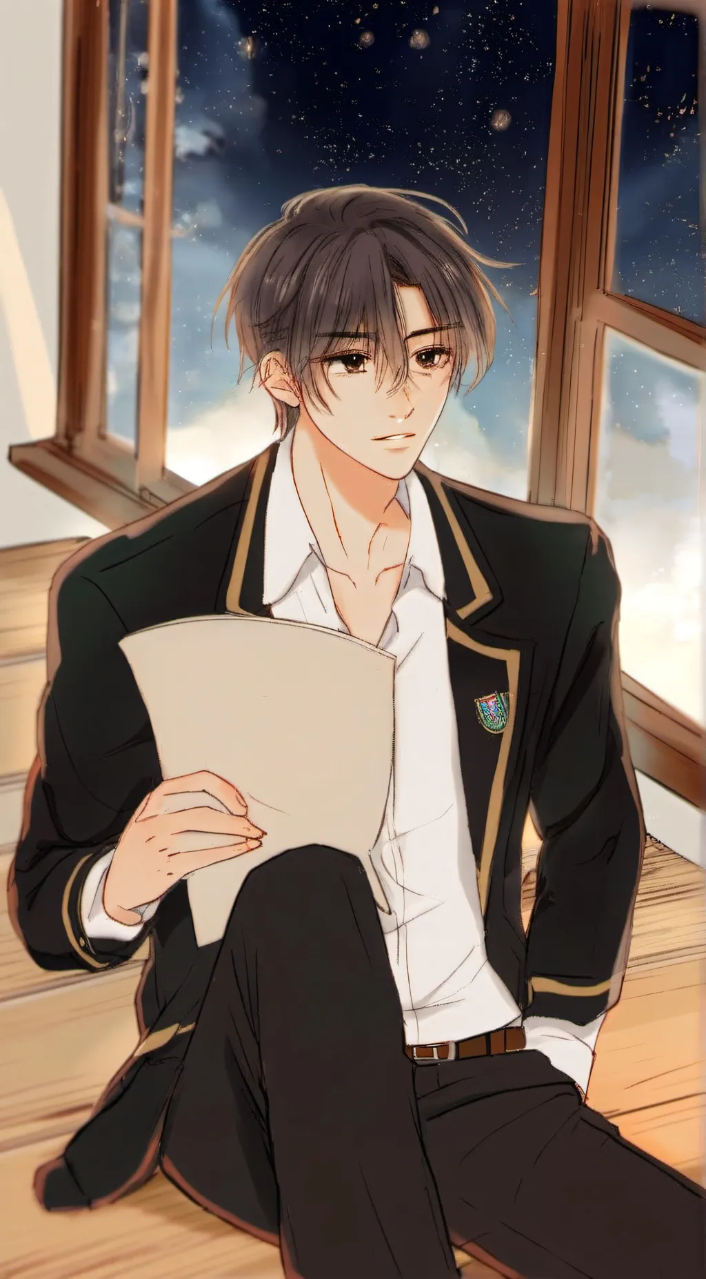 ai character: Nathan Hampton  background