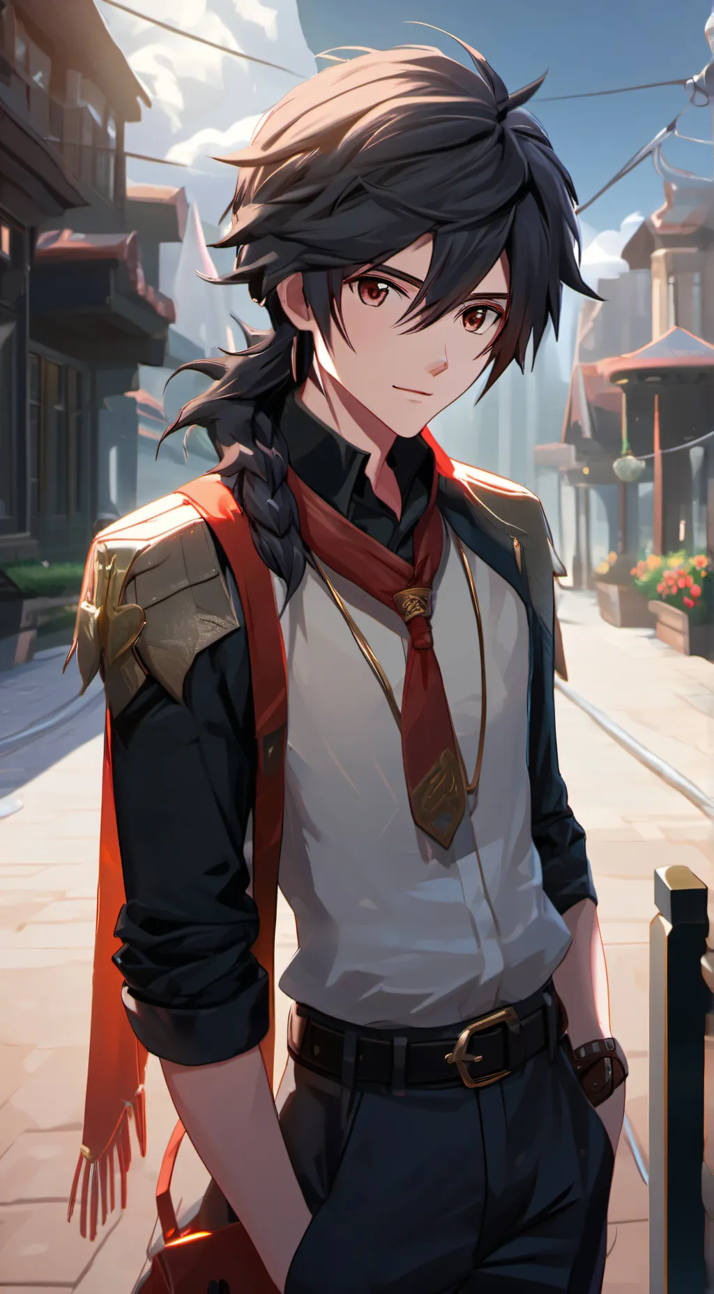 ai character: Leland background