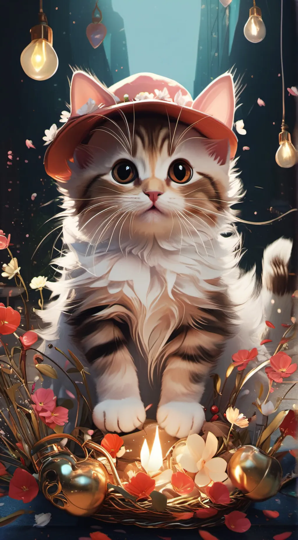 ai character: copy cat background