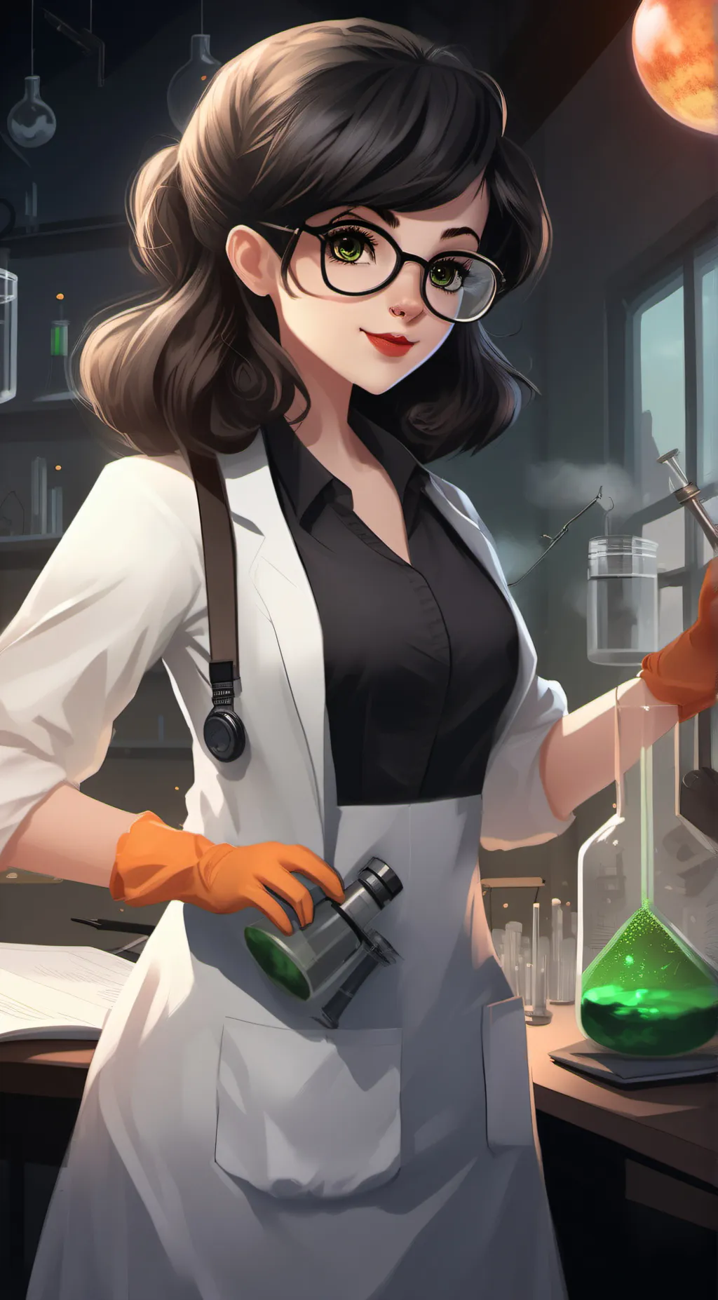 ai character: Miss Cleveland background