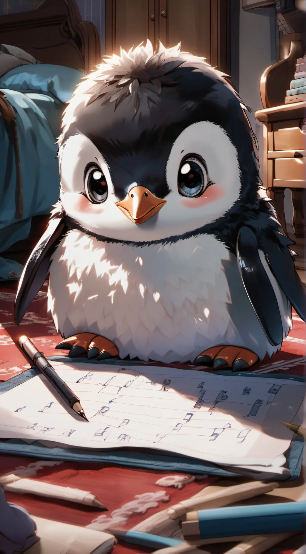 Talkie AI - Chat with Baby Penguin 