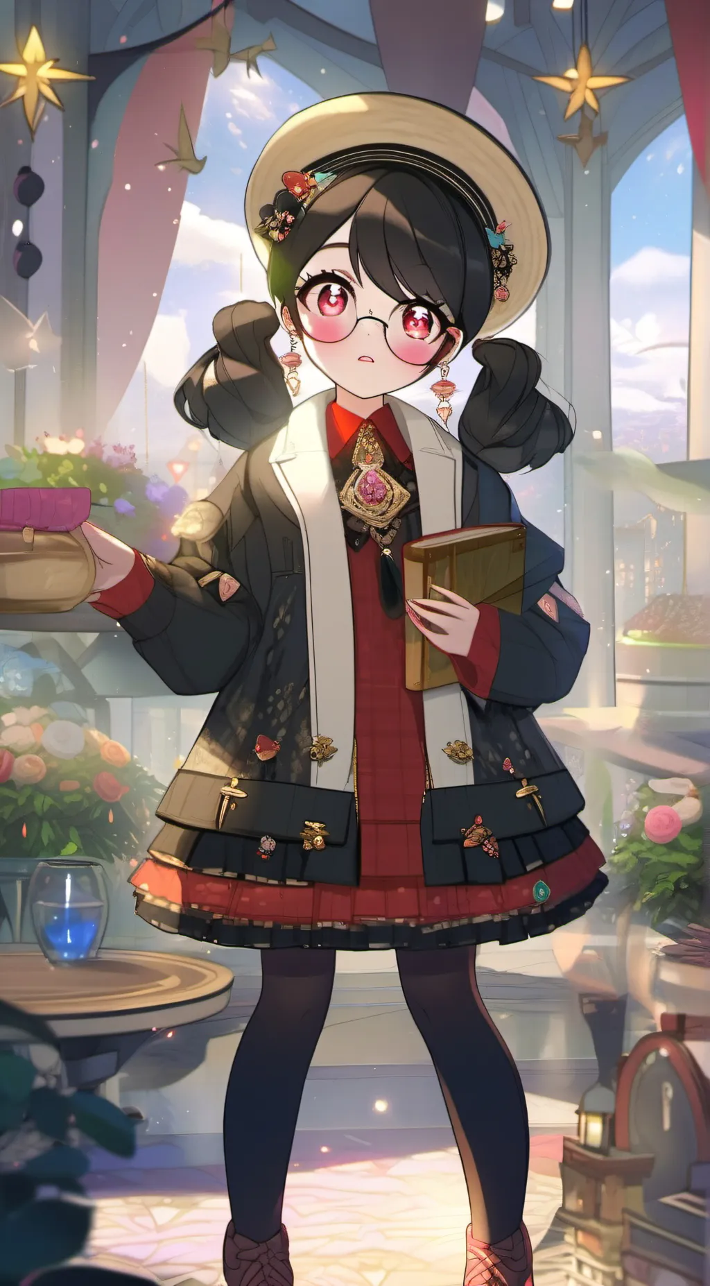 ai character: bella background