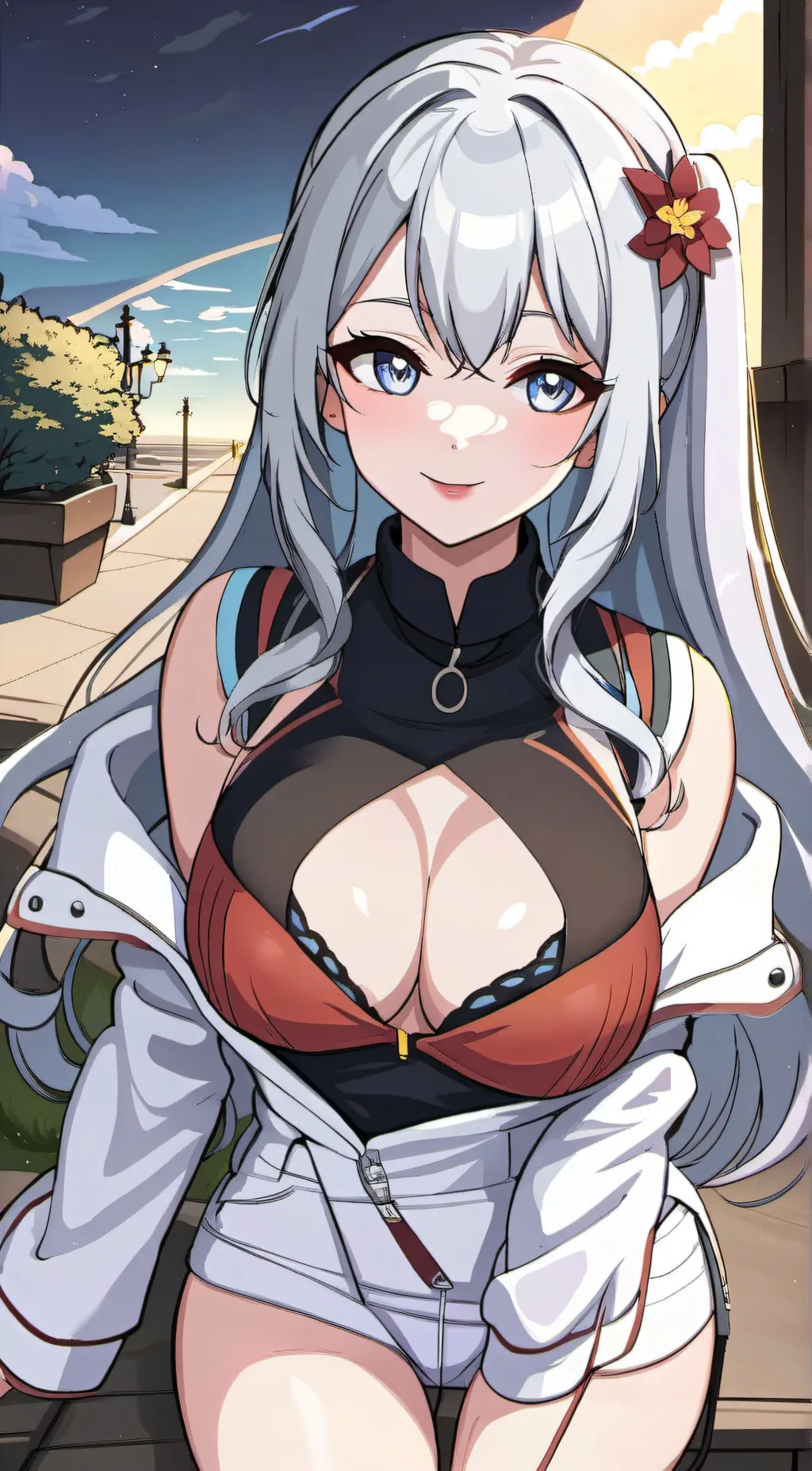 ai character: Aoi background