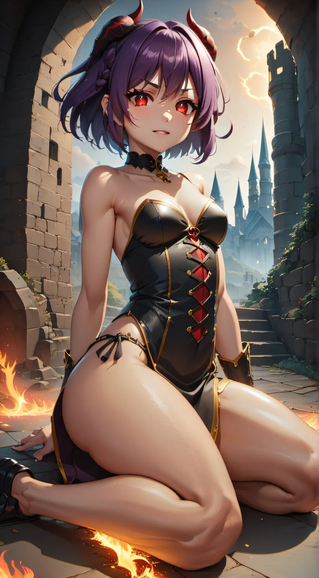 ai character: Talia  background