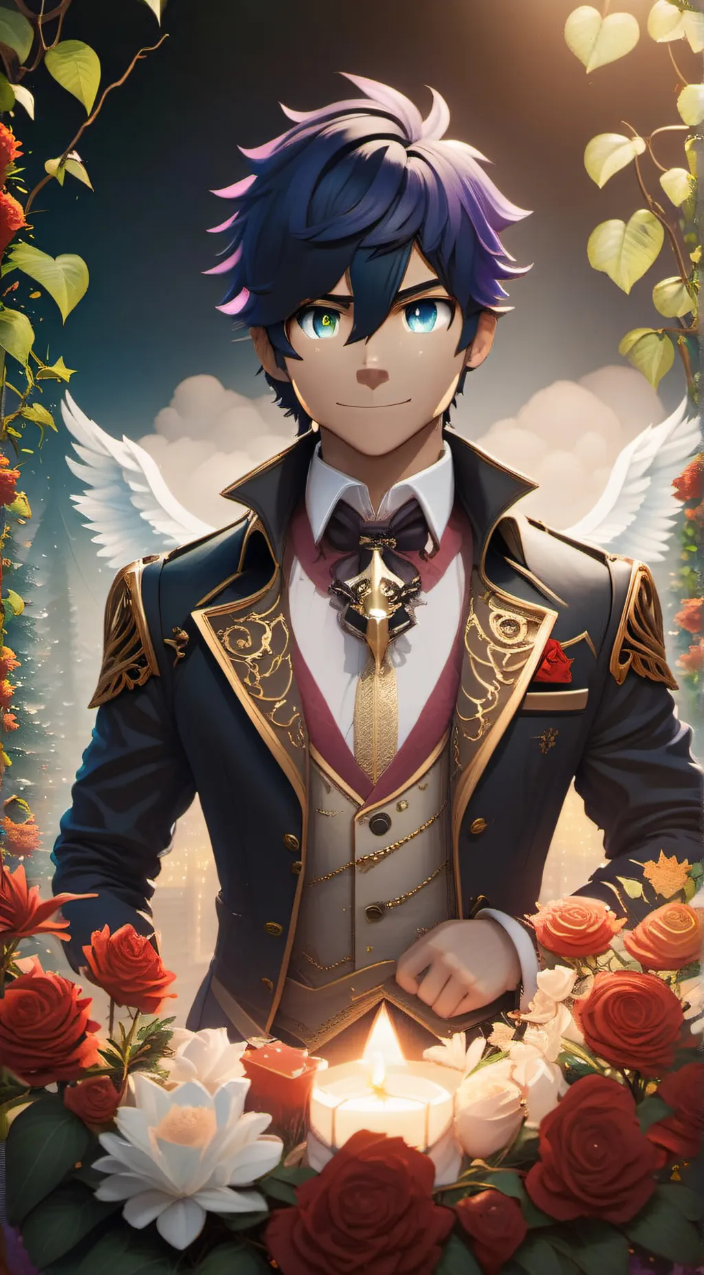 ai character: Ein background