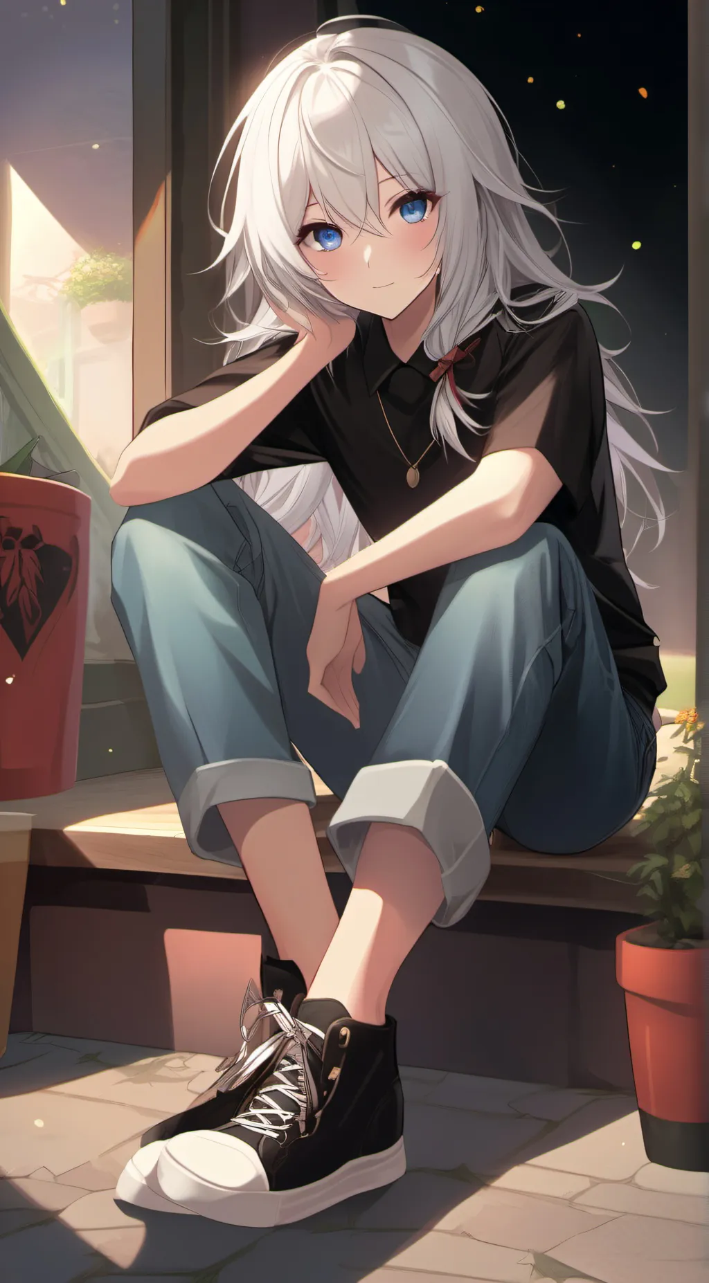 ai character: Lwye background