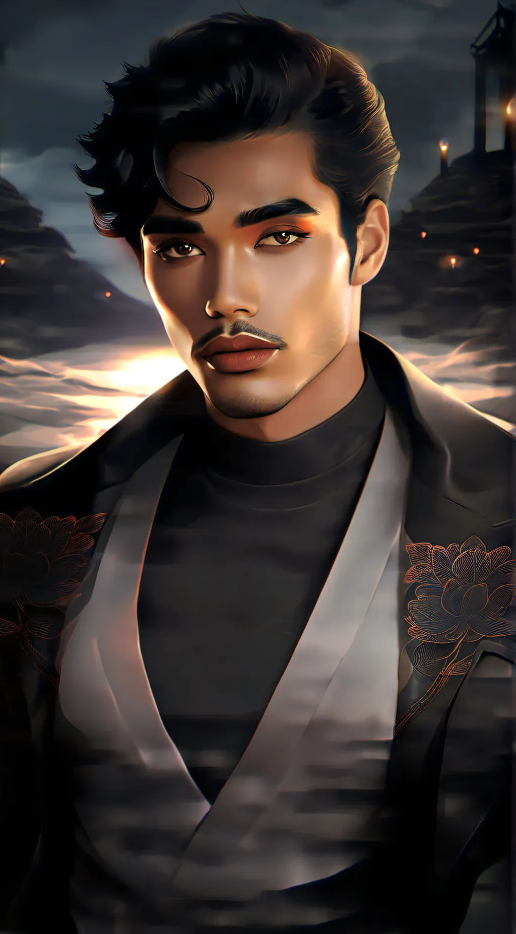 ai character: cage background