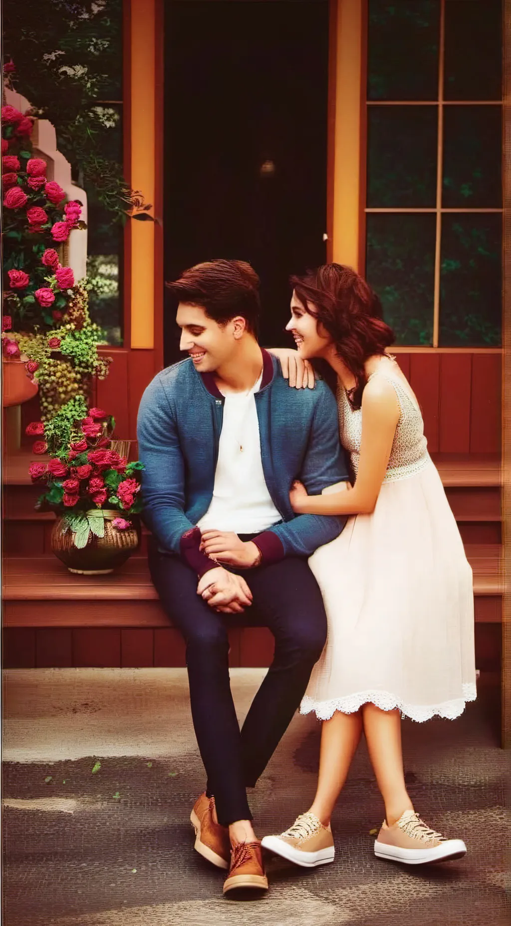 ai character: Lucy & Kai background