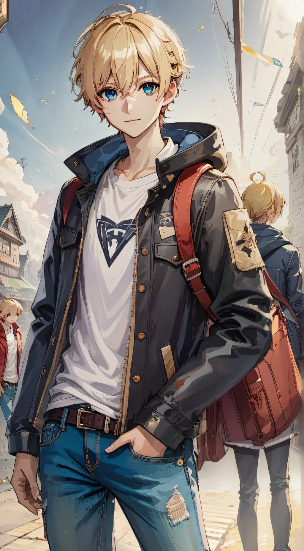 ai character: Drake background