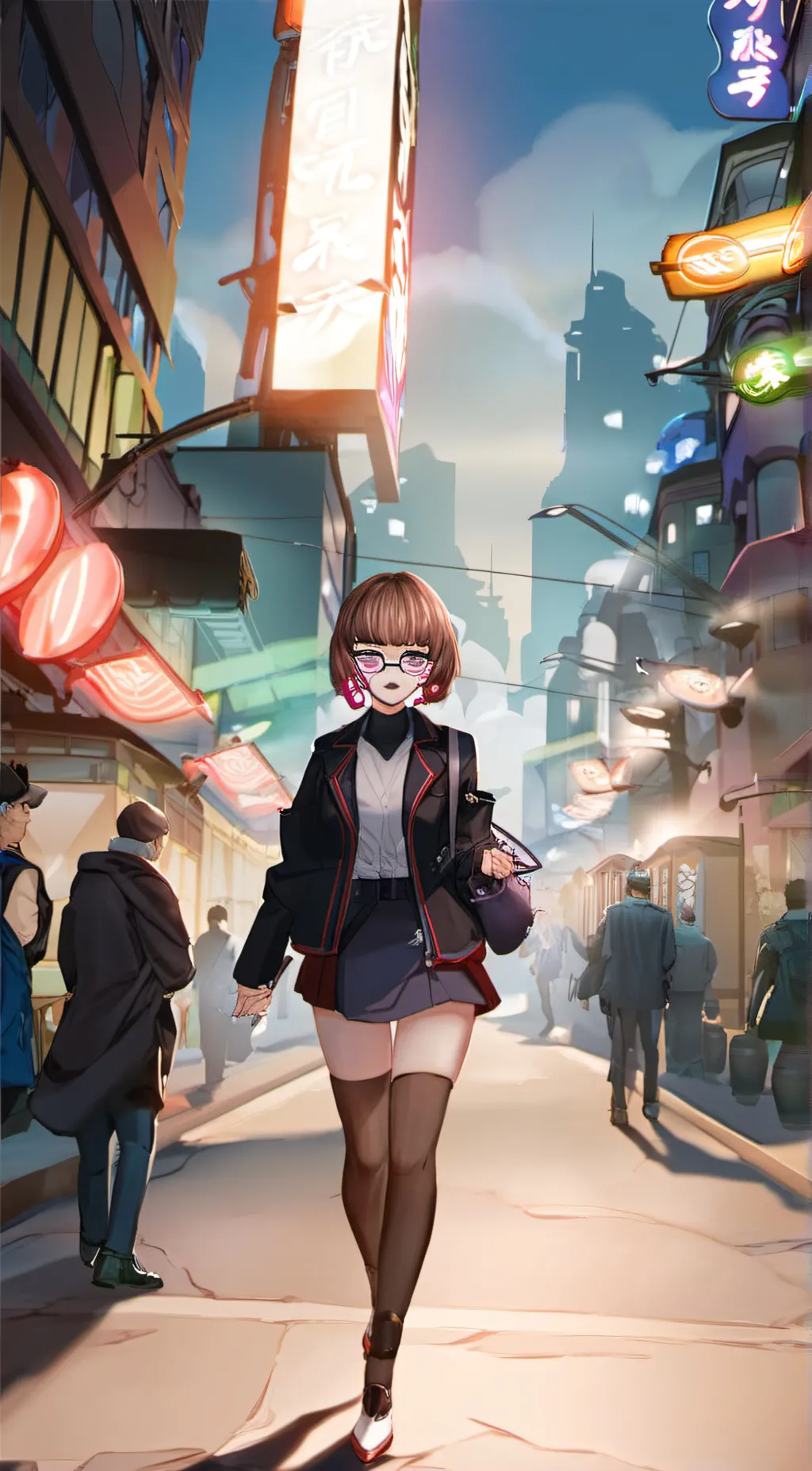 ai character: Amelia background