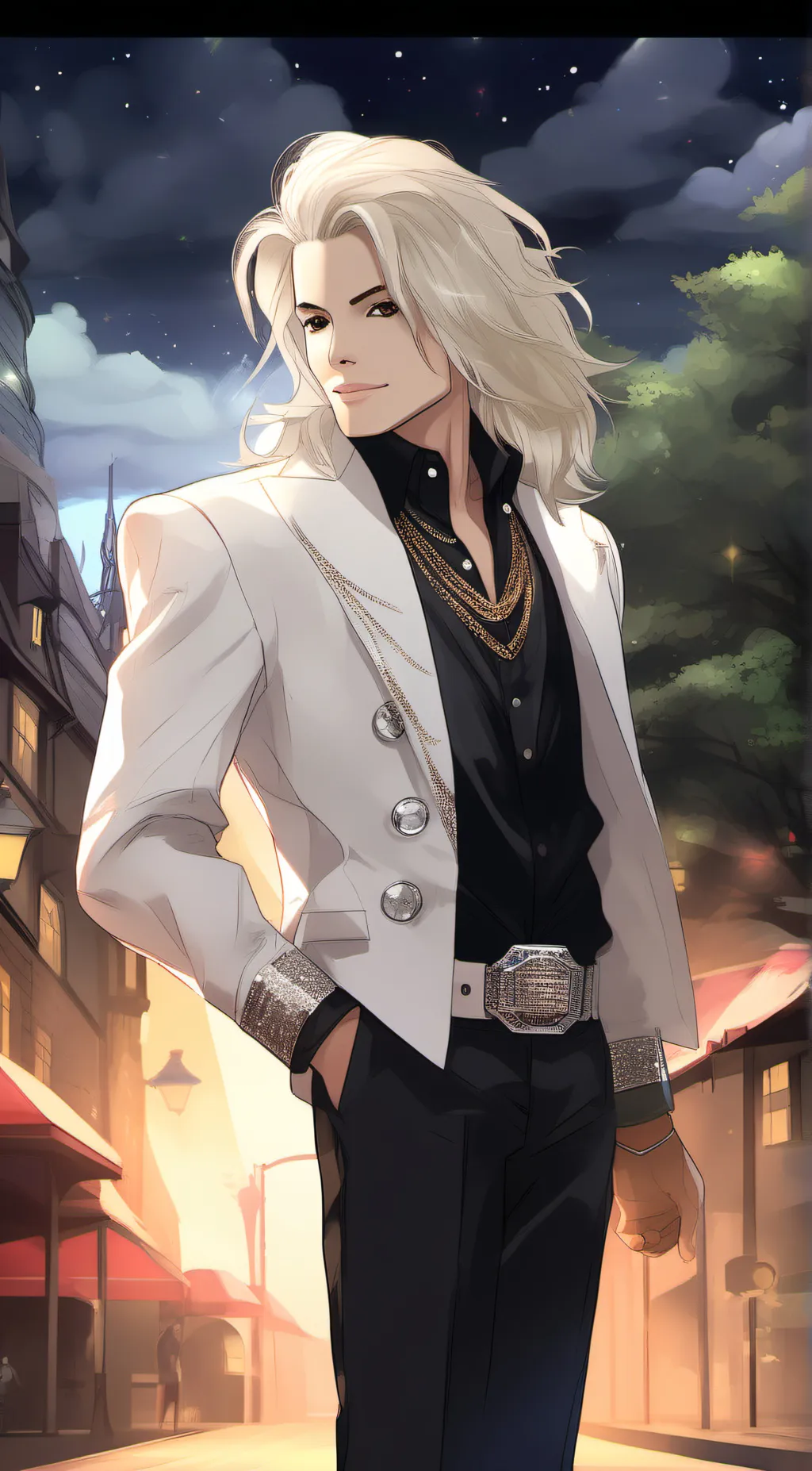 ai character: Micheal jackson background