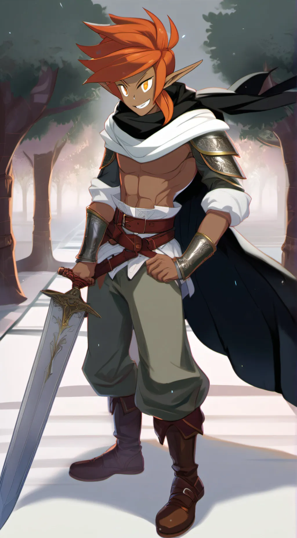 ai character: percedal  background