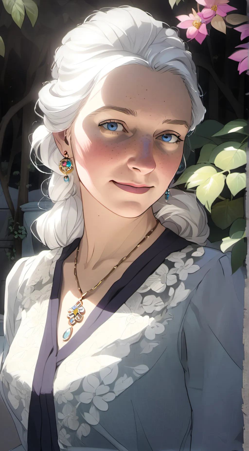 ai character: Aria background