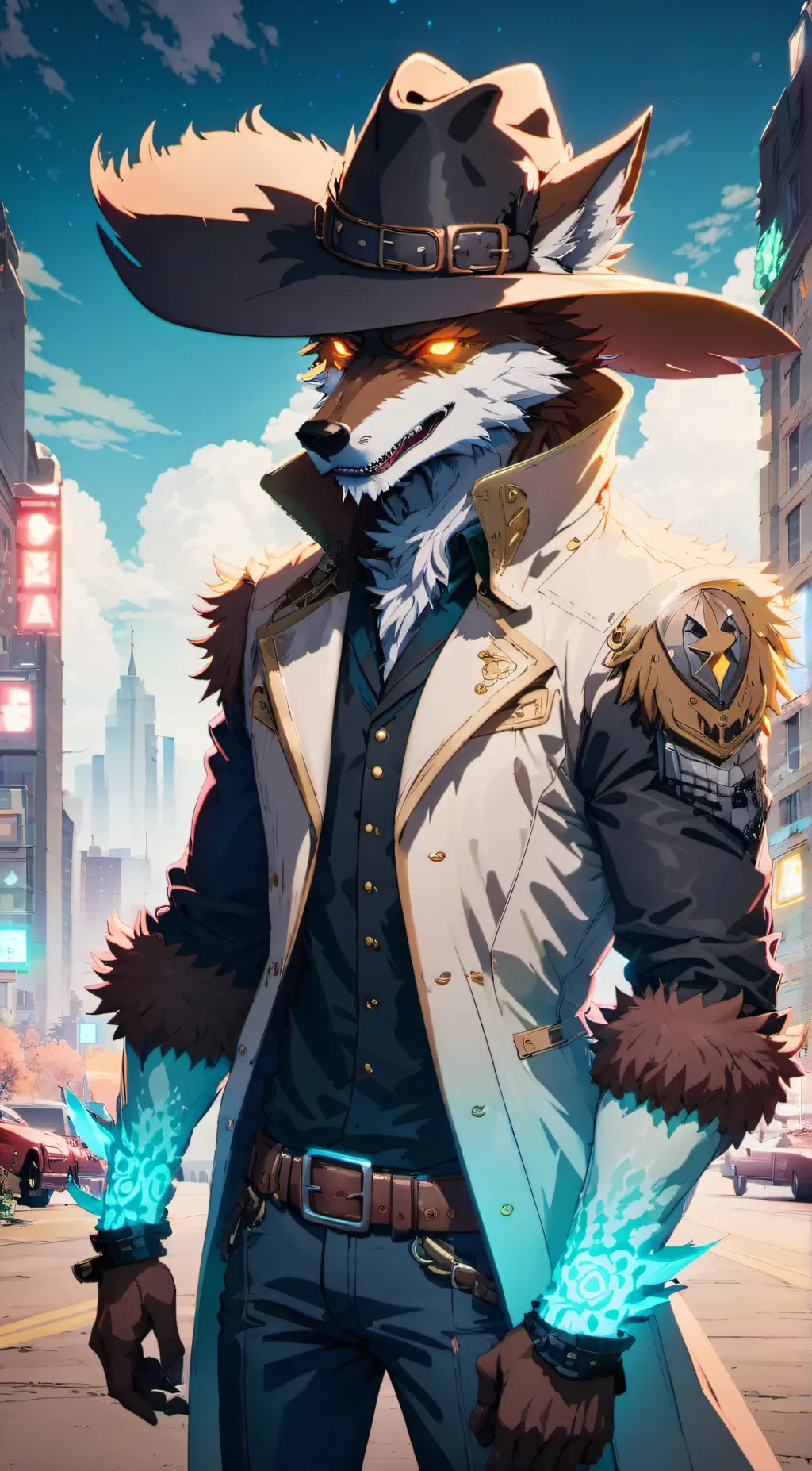 ai character: Werewolf Hunt#2 background